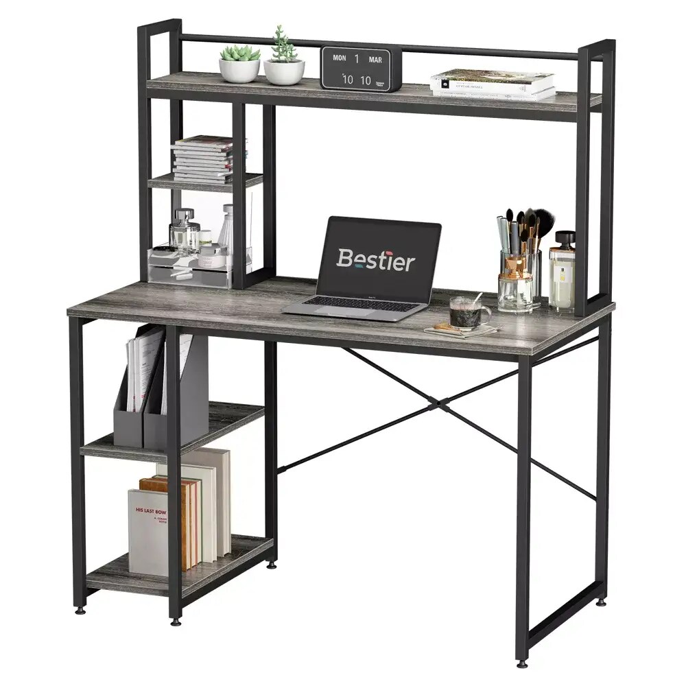 Bestier LOW-D064F-GRY desks - View #2