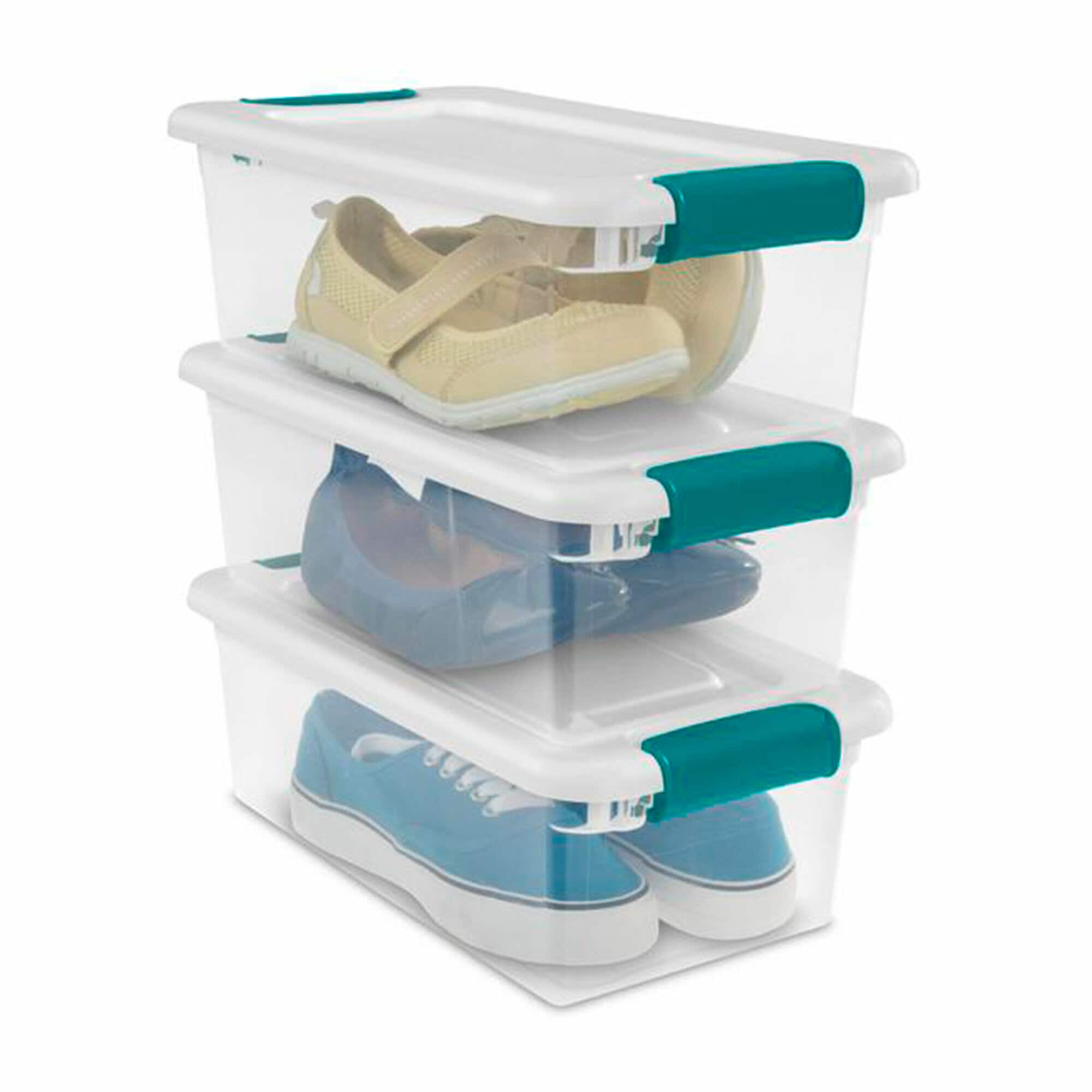 Sterilite 32 Quart Clear View Storage Container Tote w/ Latching Lid, (6  Pack), 6pk - Kroger