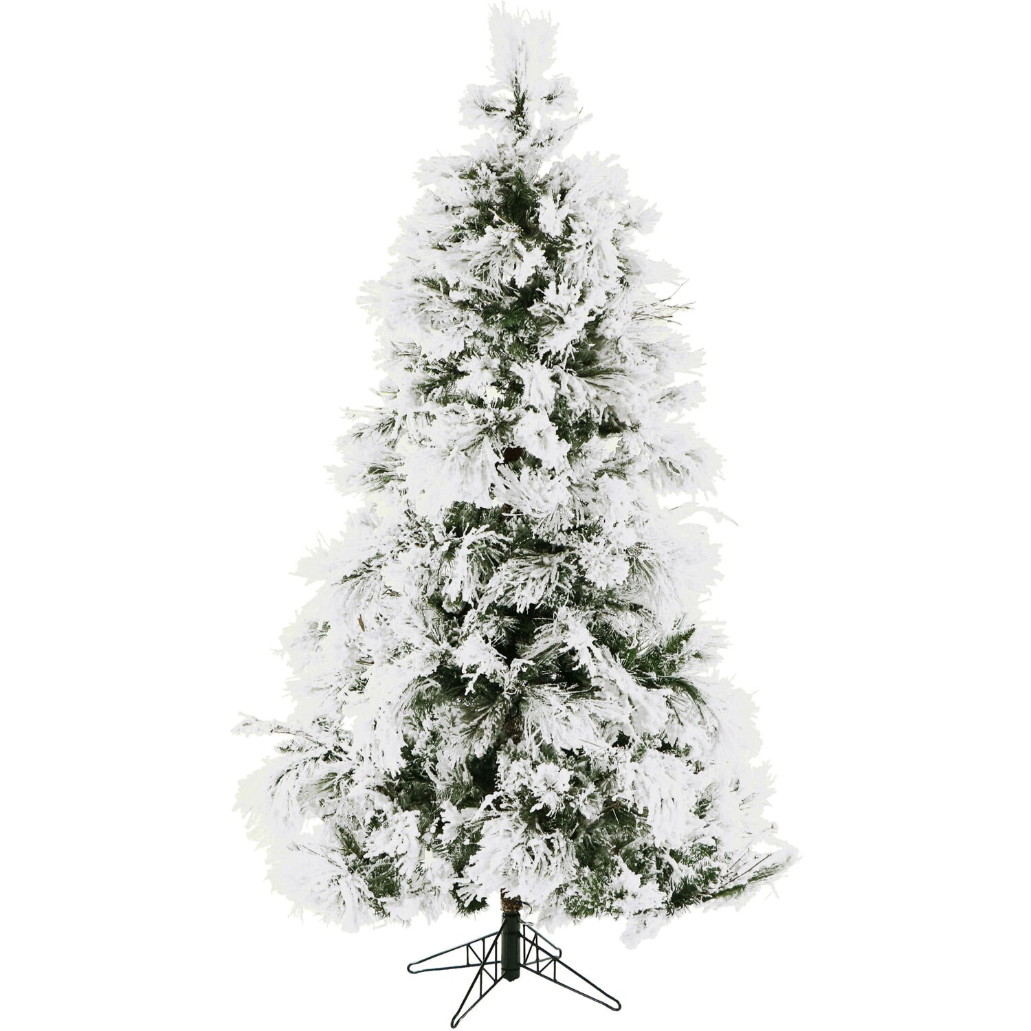 Frosted Berry Fir Flocked Artificial Christmas Trees - Treetime
