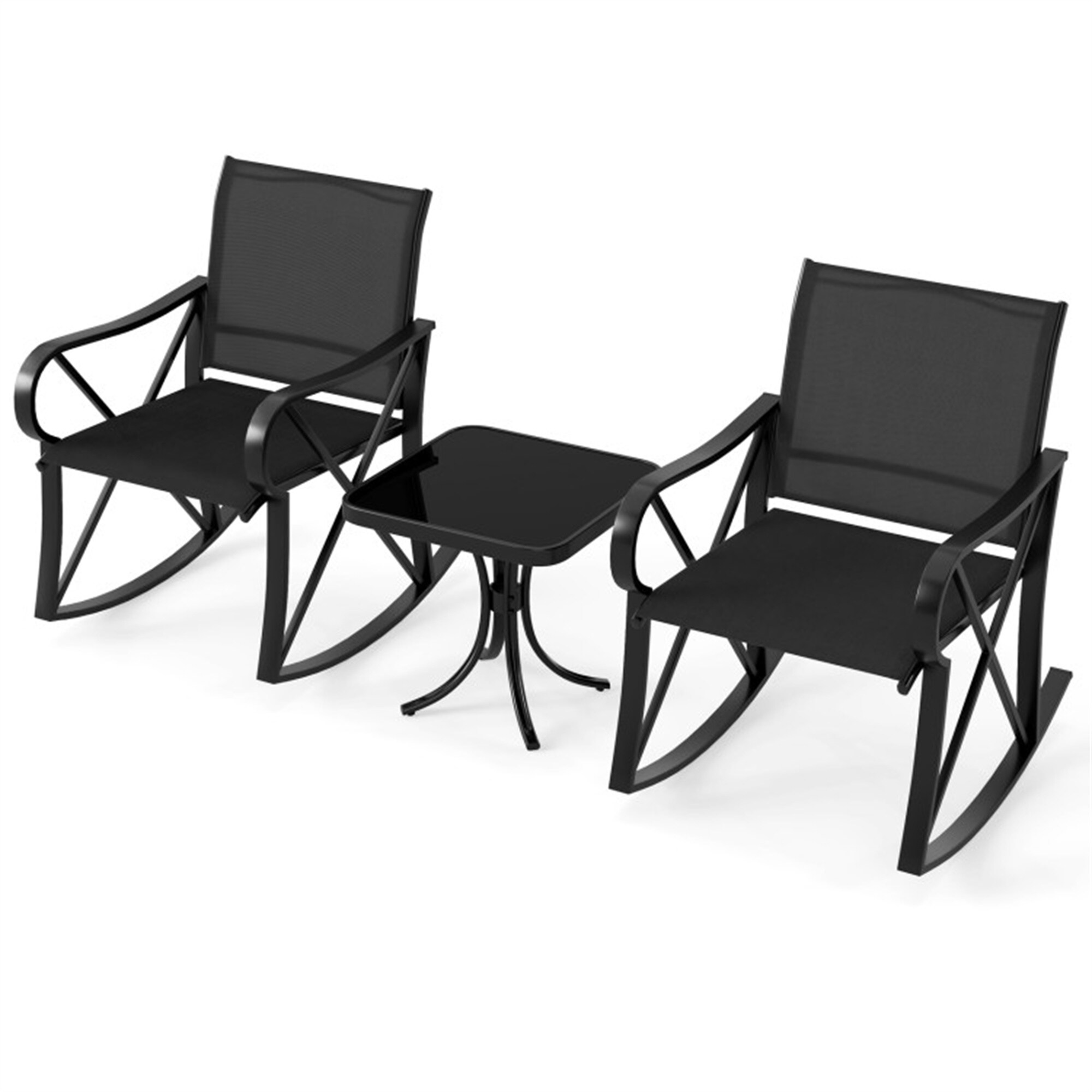 BABOOM BOM-1090WH-CO Patio-Conversation-Sets - View #2