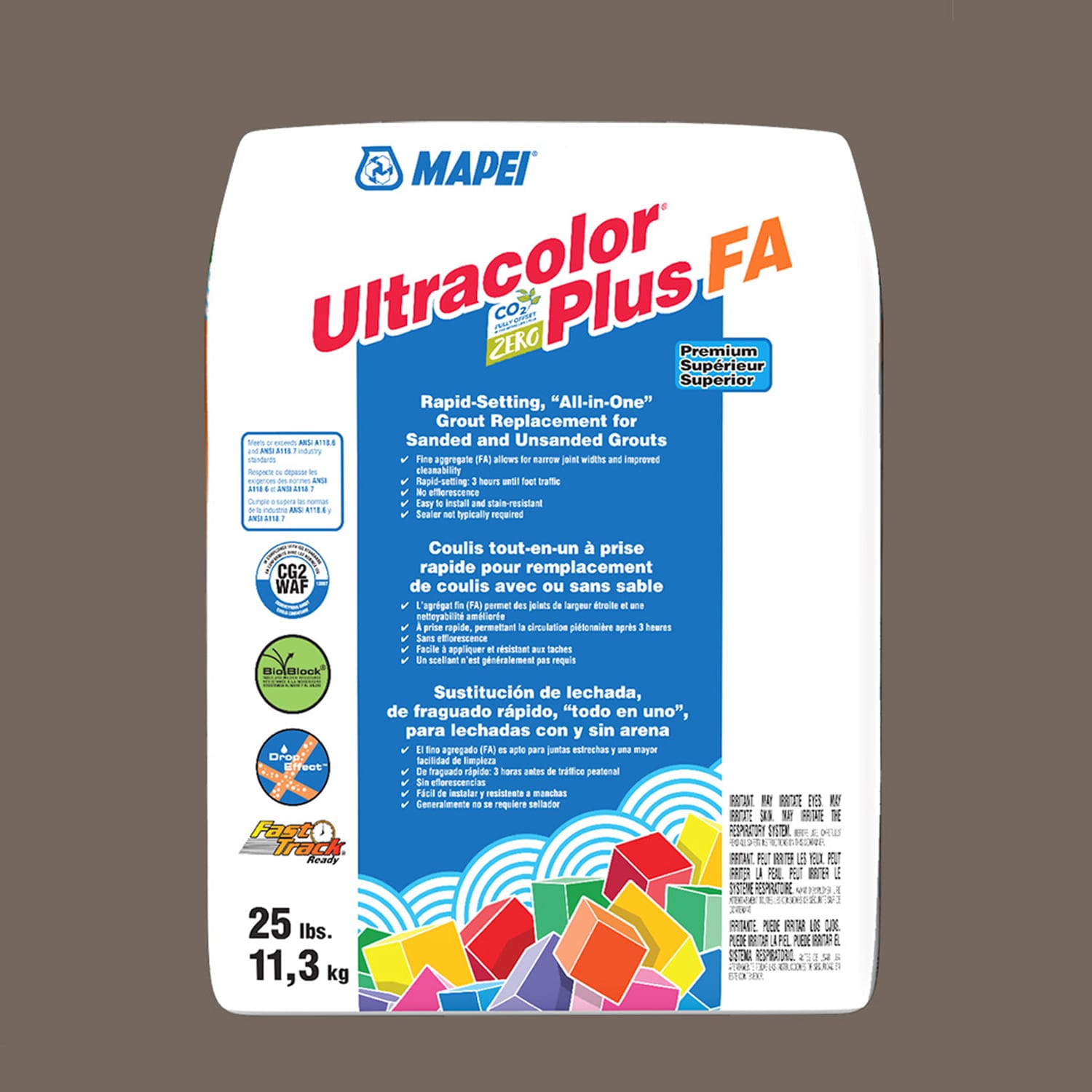 MAPEI 6BU500411 Ultracolor Plus FA Bahama Beige #5004 All-in-one Grout (25-lb)