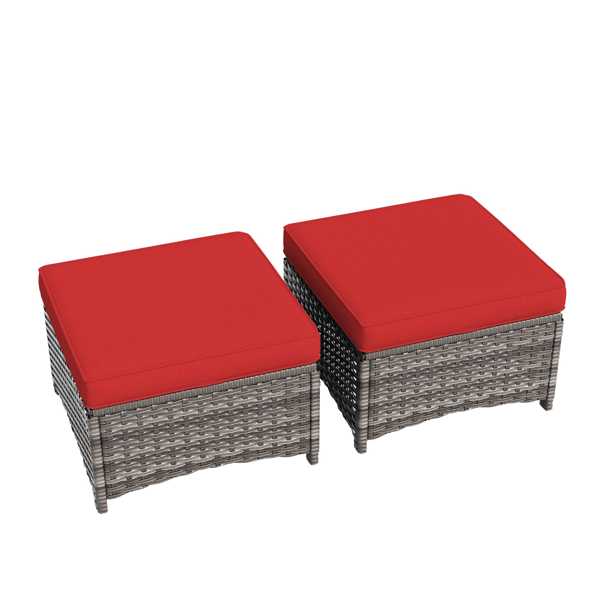 Gardenbee HGL-M74-RED Stools-Ottomans - View #2
