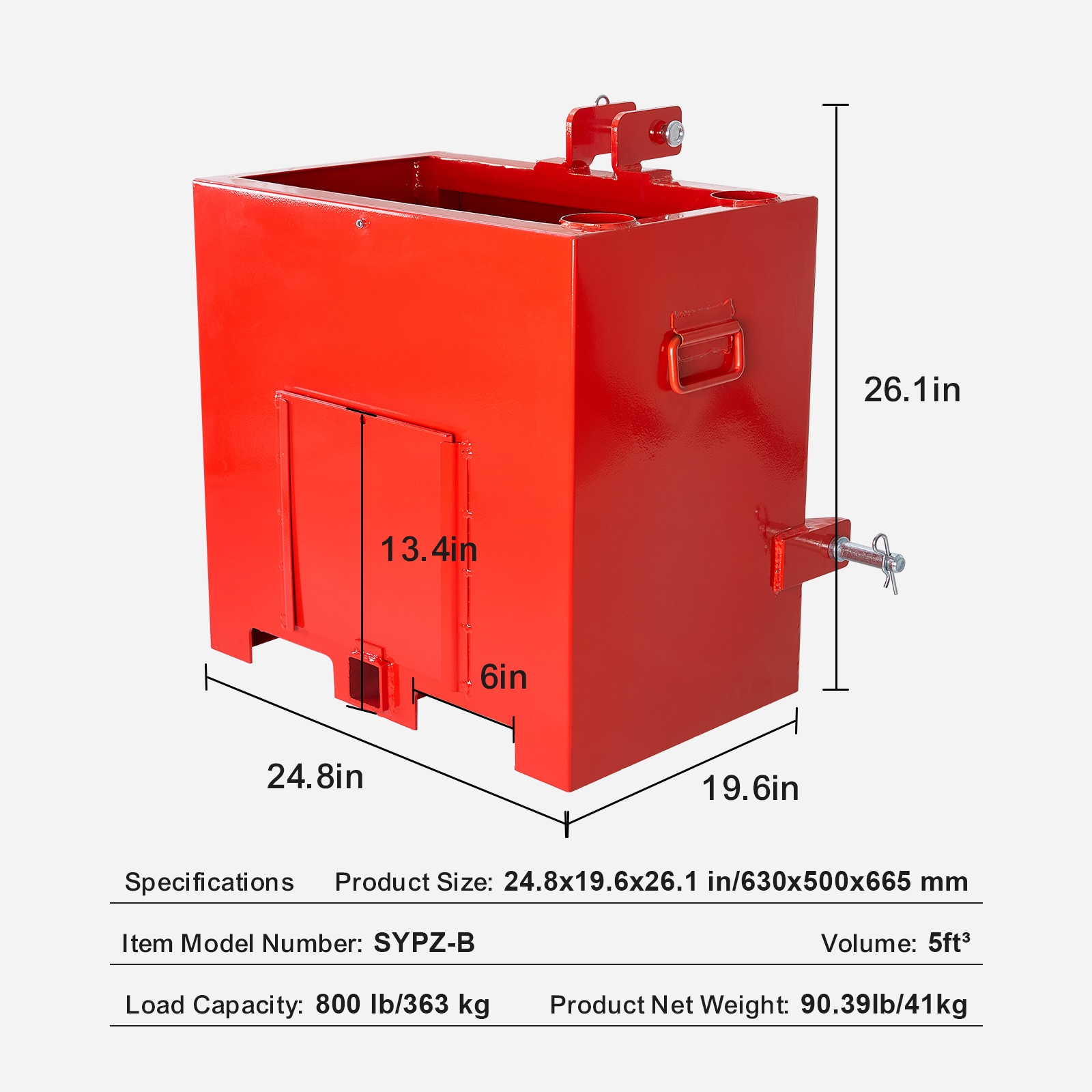 VEVOR TLJYZXHHS15035KDVV0 Truck-Tool-Boxes - View #8