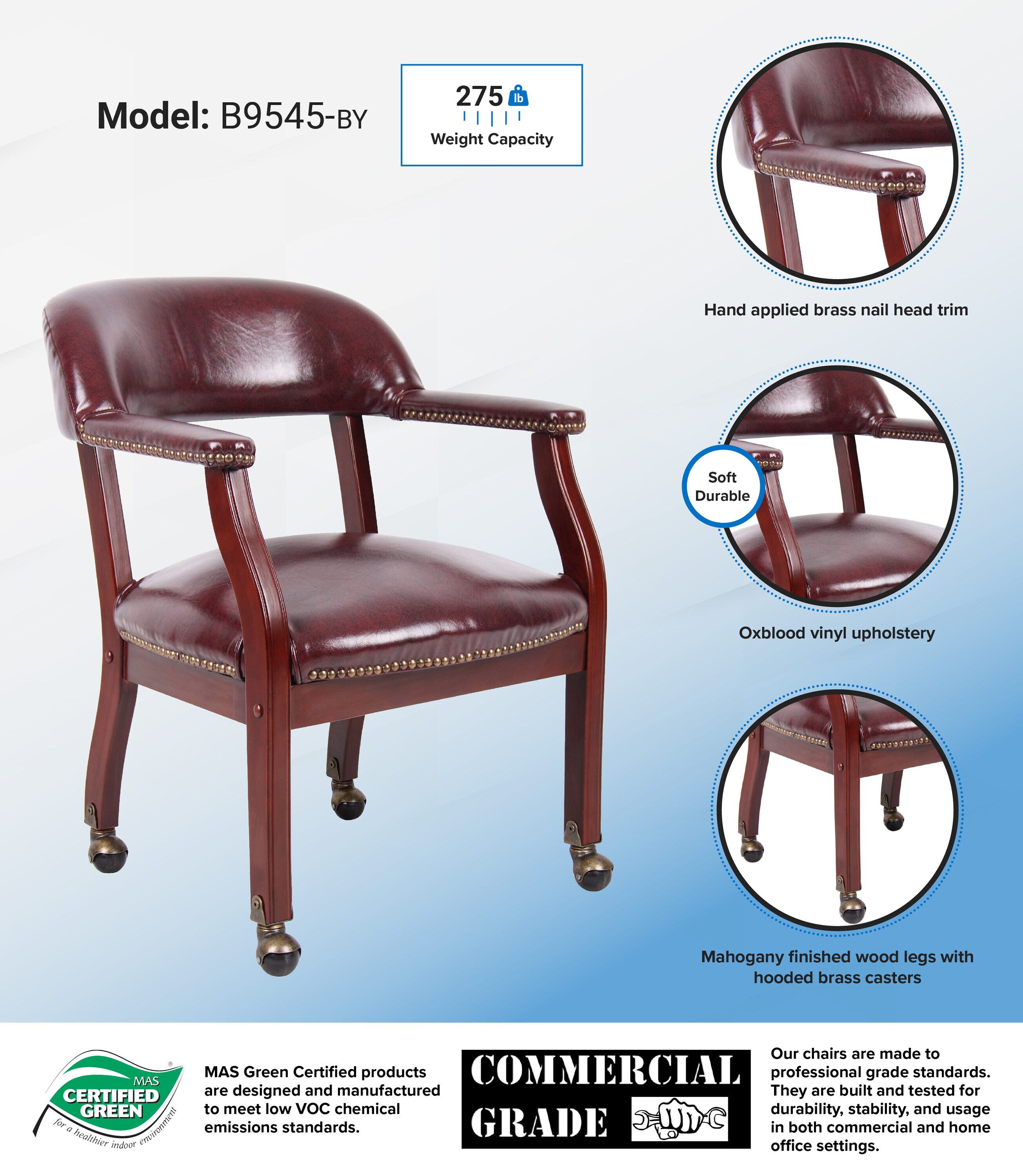 Boss Office Products B9545-BY Office-Chairs - View #8