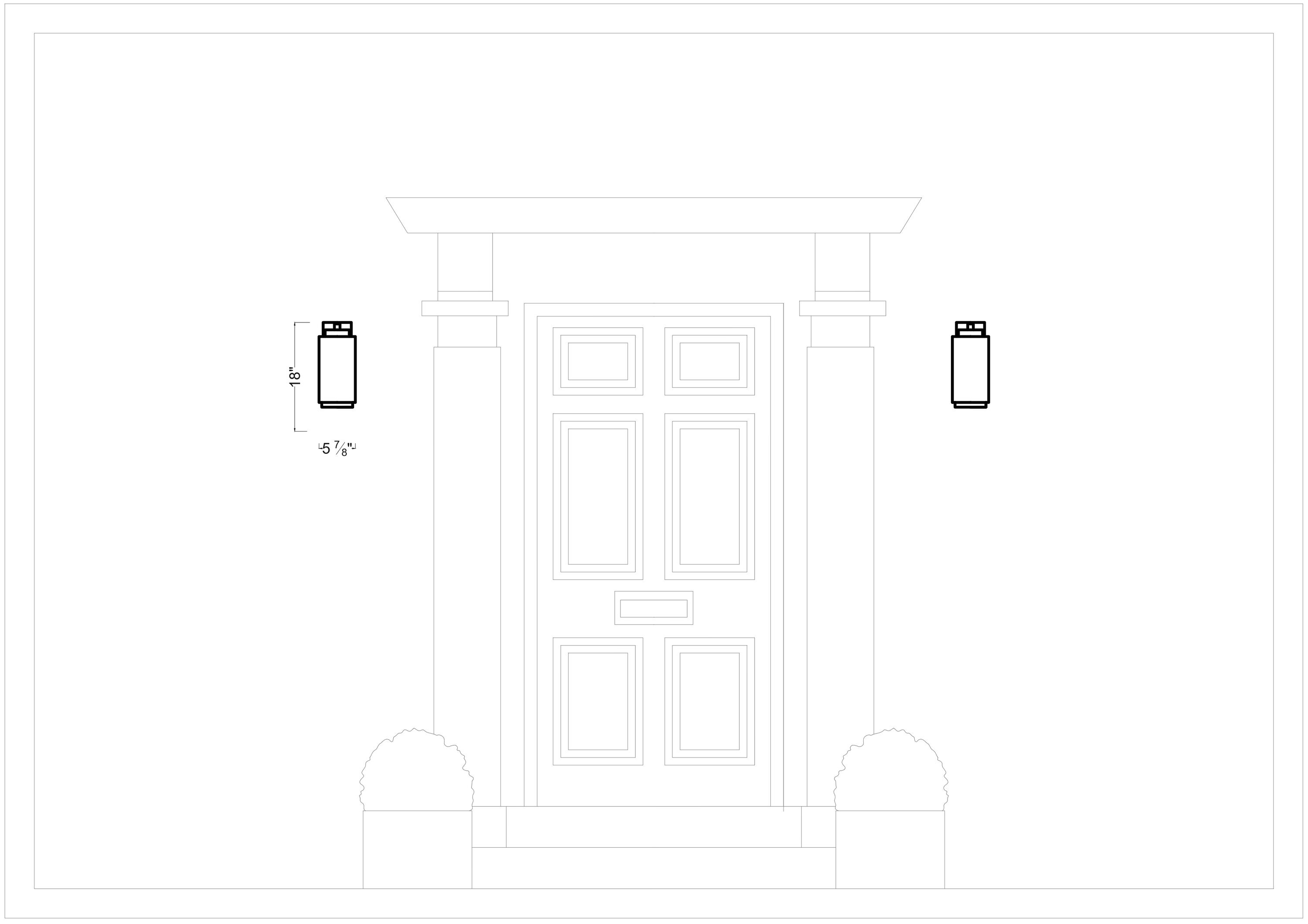 Generation Lighting GLO1081TXB Outdoor-Wall-Lighting - View #4