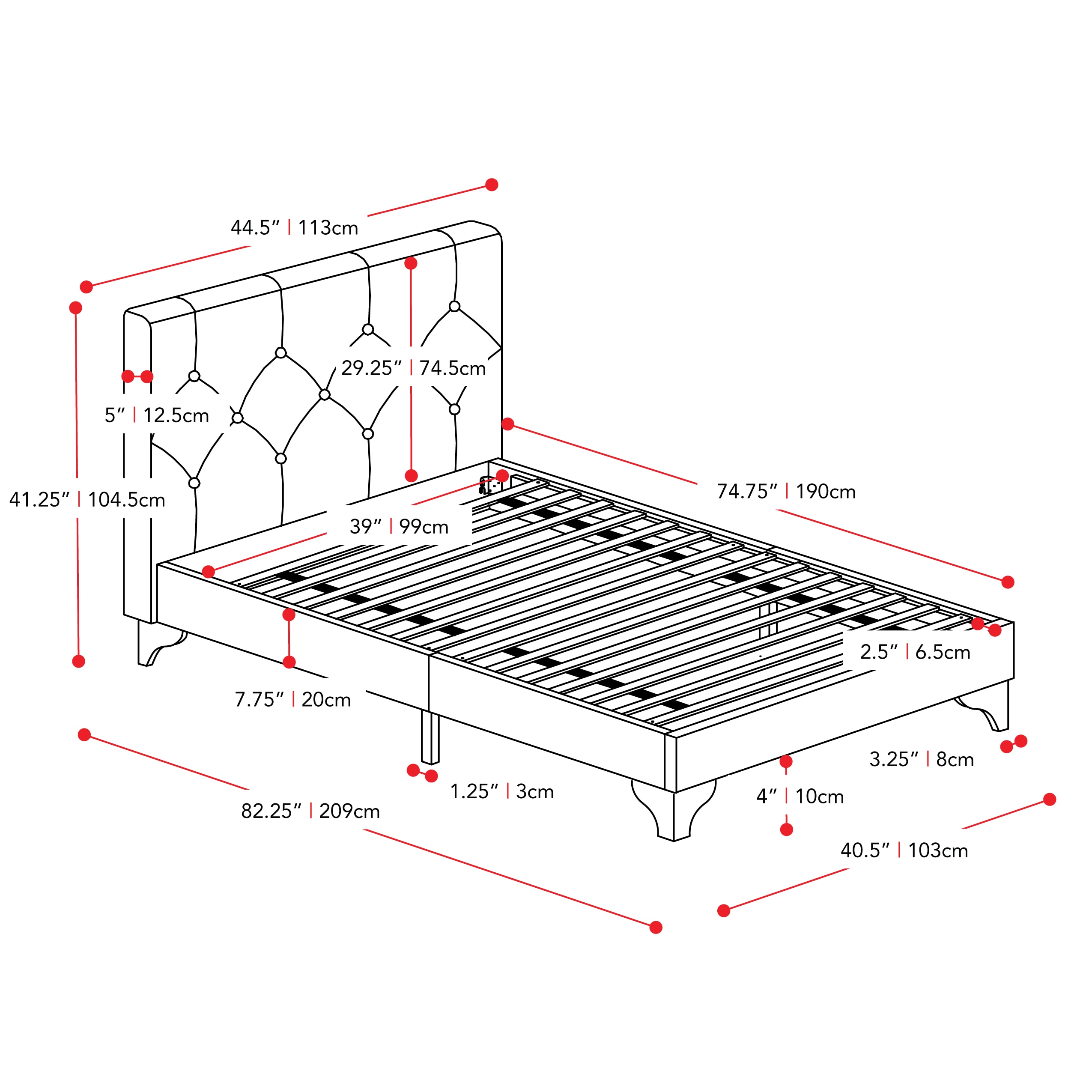 CorLiving BRH-101-S beds - View #4