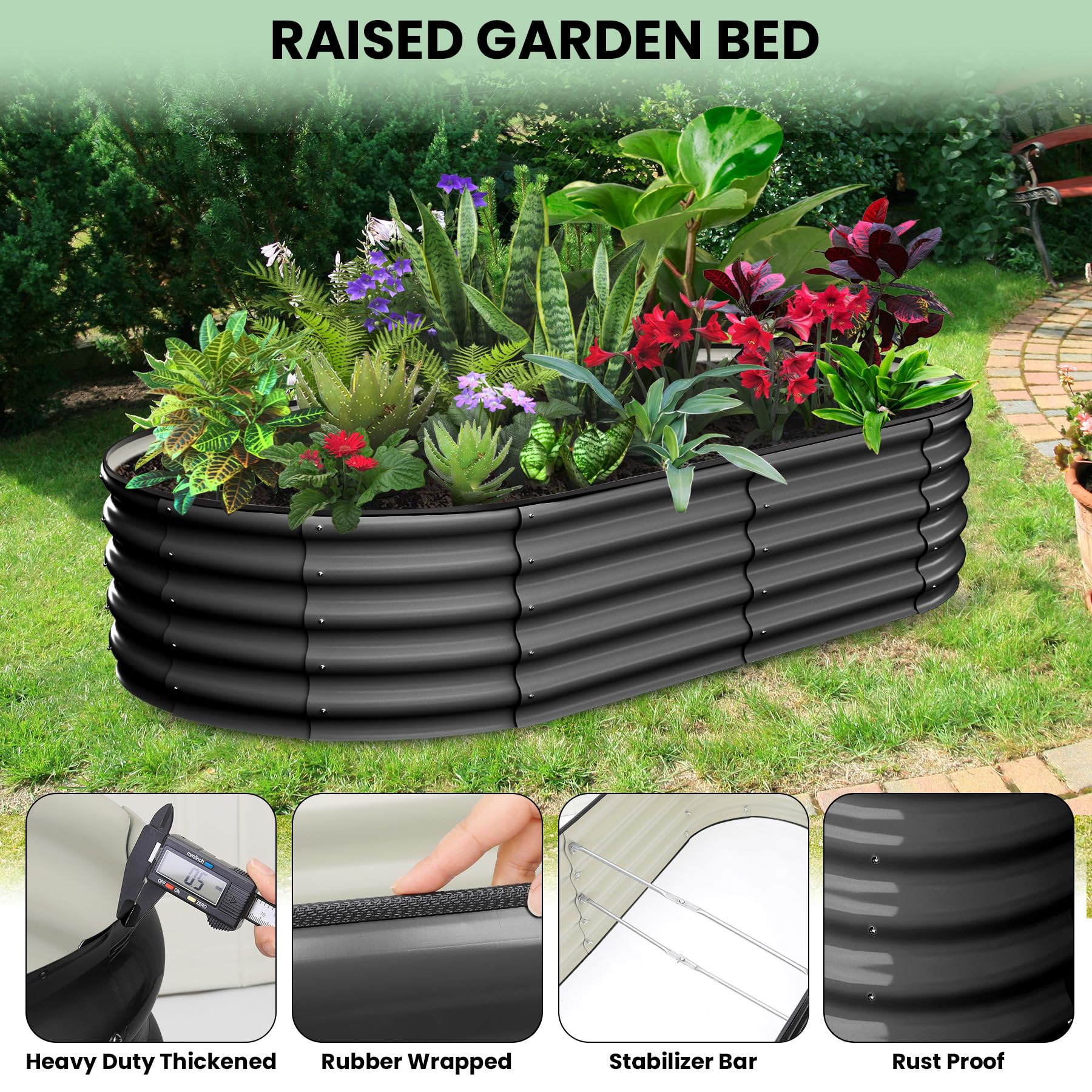 GarveeLife CLJ-V9JIRQXDUGN Raised-Garden-Beds - View #7