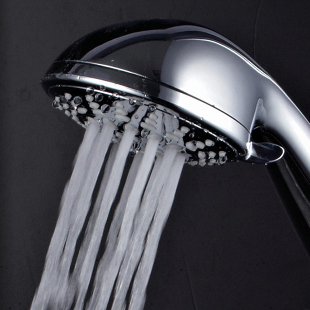 HotelSpa Chrome 4-in Handheld Shower Head 2.5-GPM (9.5-LPM) at Lowes.com