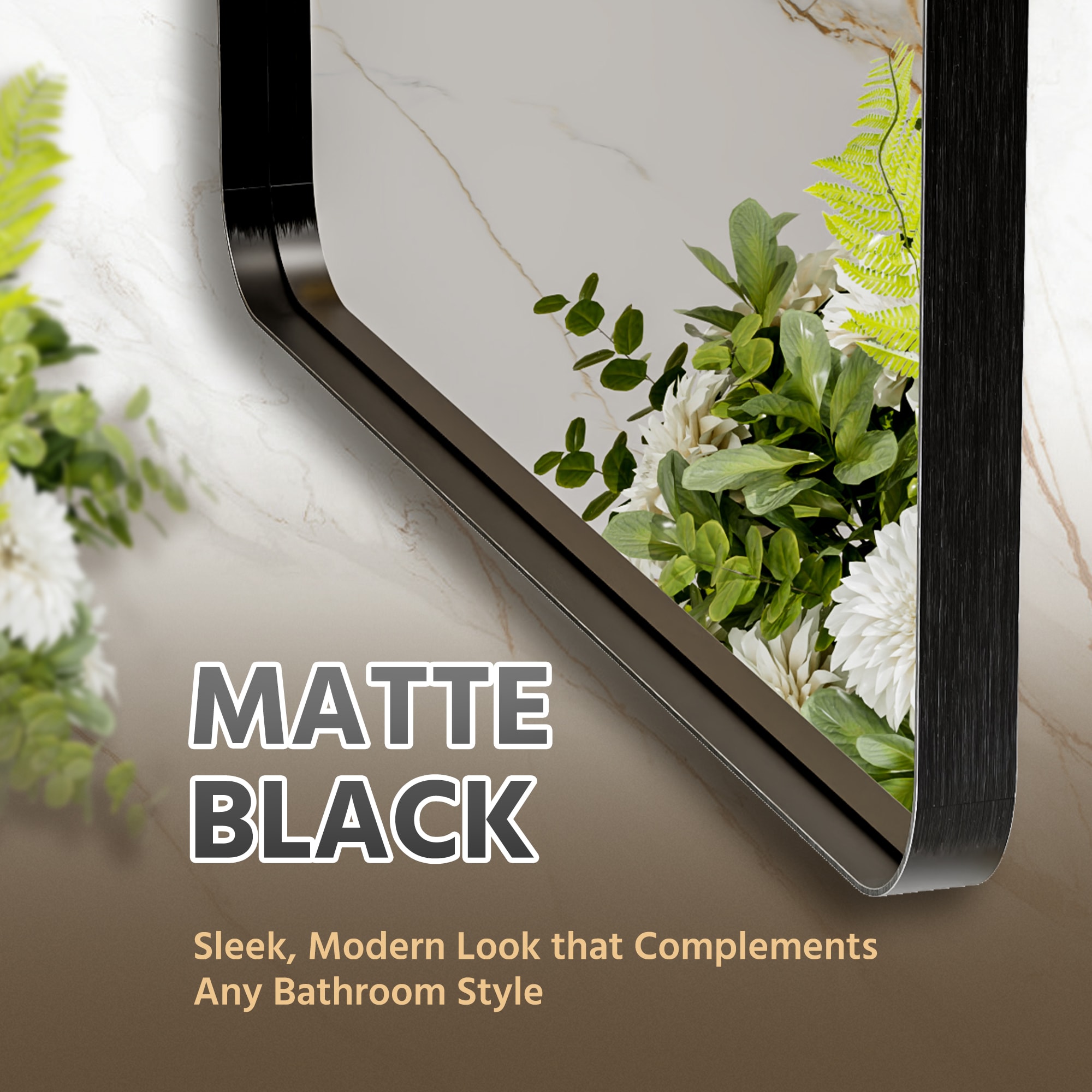 ES-DIY HU3040REBK Decor-Mirrors - View #3