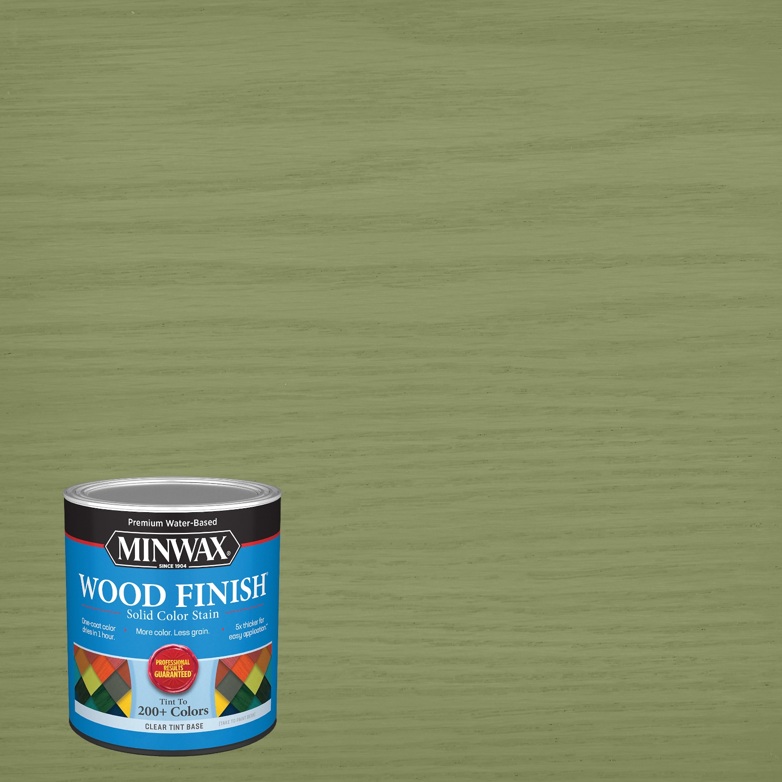 Minwax Water-based Gentle Olive Mw1017 Solid Interior Stain (1