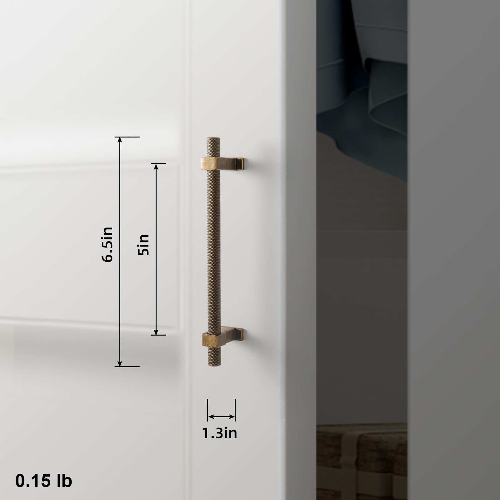 Miaokesen 8931GT-128 Cabinet-Pulls - View #2