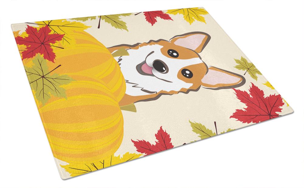Caroline's Treasures BB2060LCB 11.25-in L x 15.75-in W Glass Cutting Board