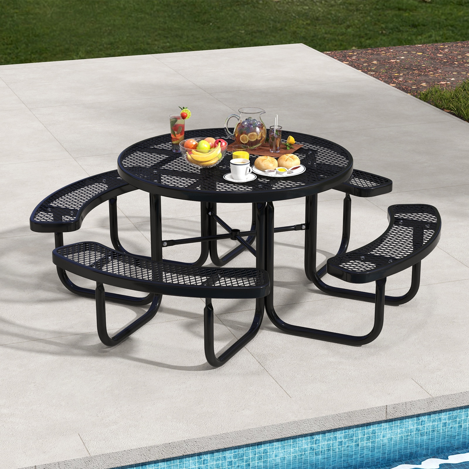 LIVIZA TDJ11795BK-X Picnic-Tables - View #8