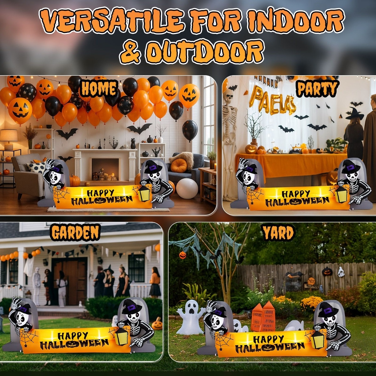 PEXCHO D0102X3627A Halloween-String-Lights - View #3