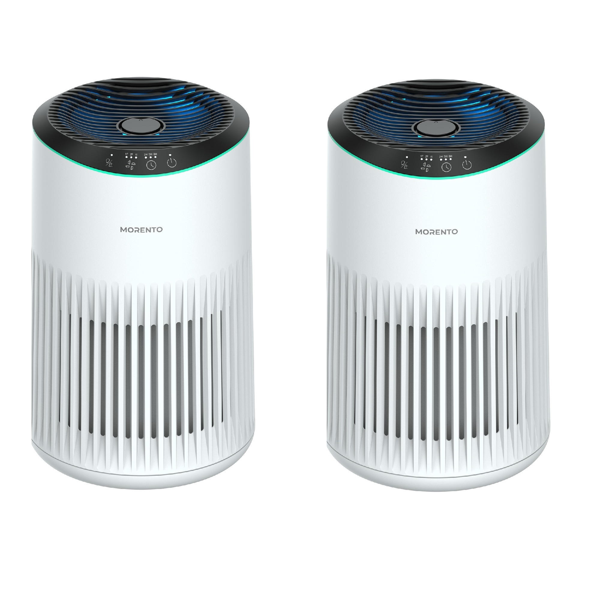 MORENTO MRUS2566WH02P 3 -Speed White HEPA Air Purifier (Covers: 450-sq ft )