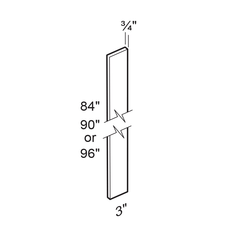 Luxxe Cabinetry FS84-VW-LW Cabinet-Accessories - View #2