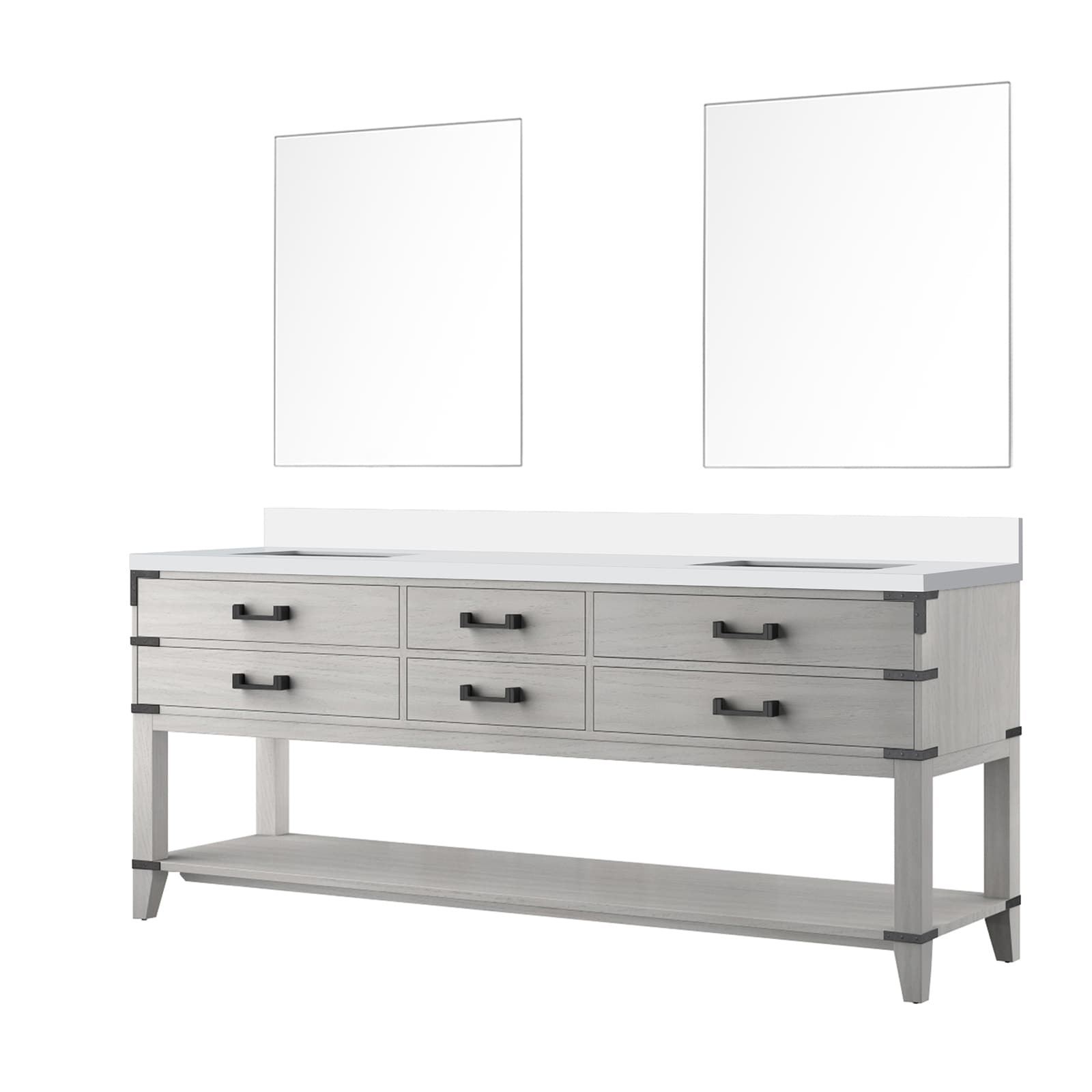 Lexora LVGR80DM210 Bath-Vanity-Combo - View #2