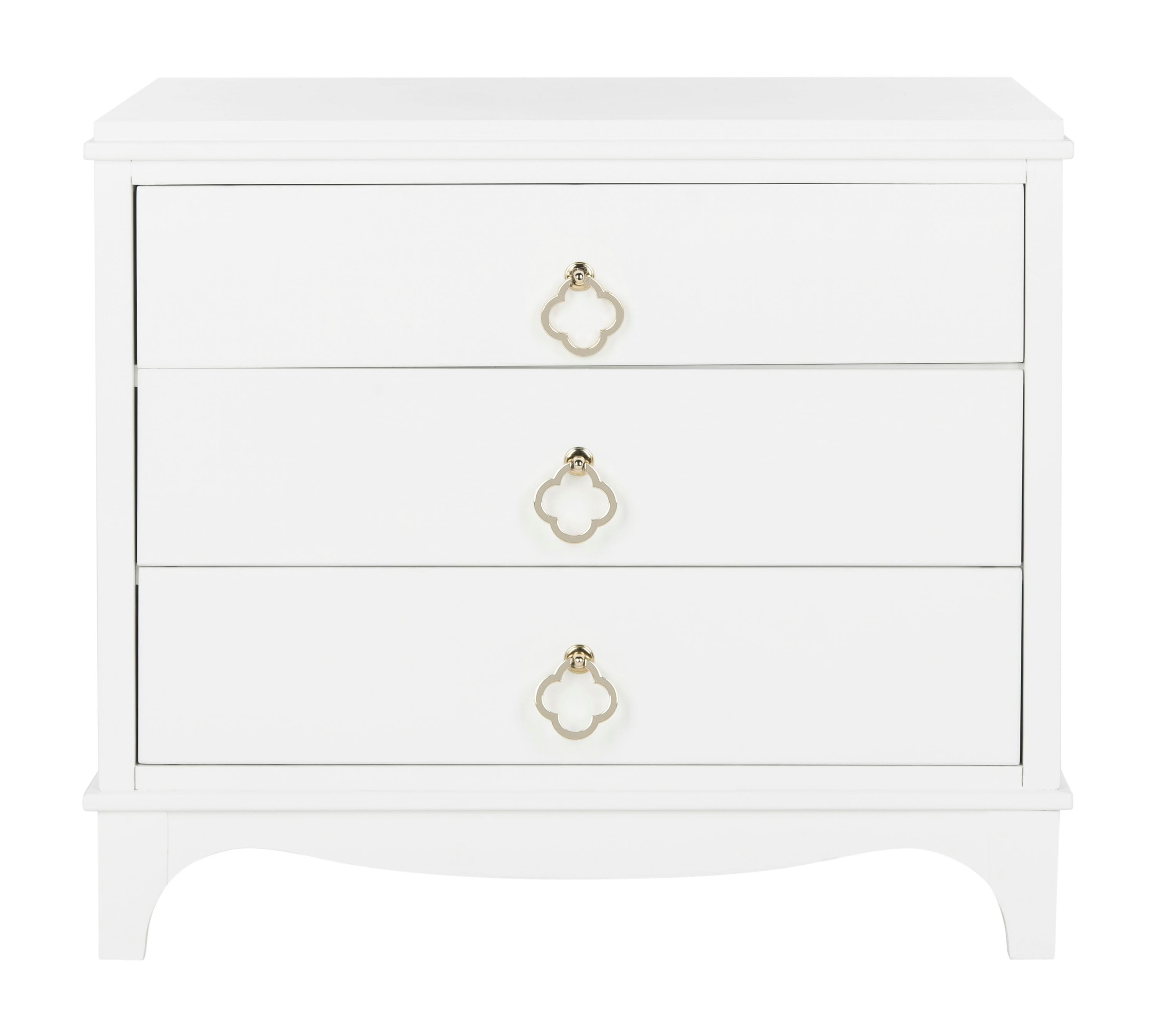 safavieh hannon nightstand in white