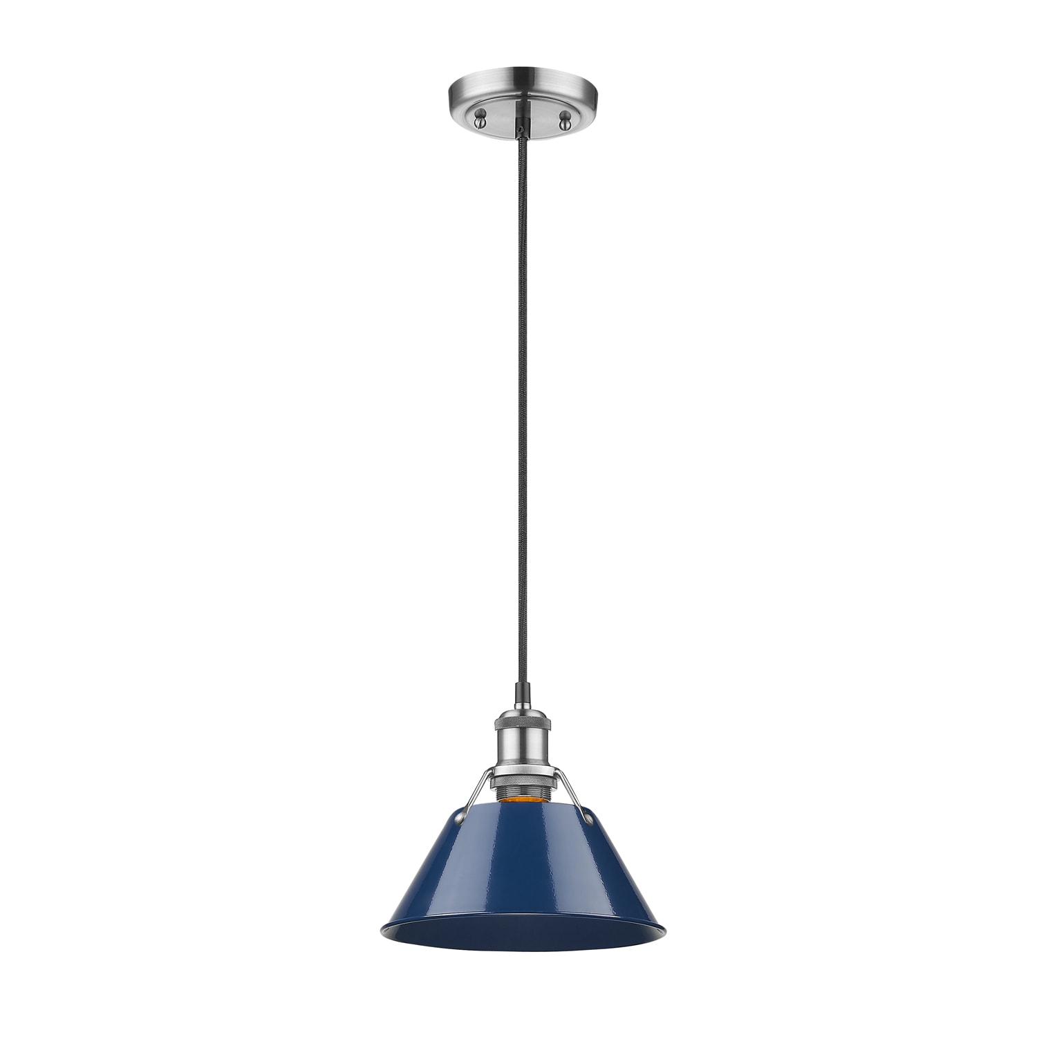 Golden Lighting 3306-S PW-NVY Pendant-Lights - View #2