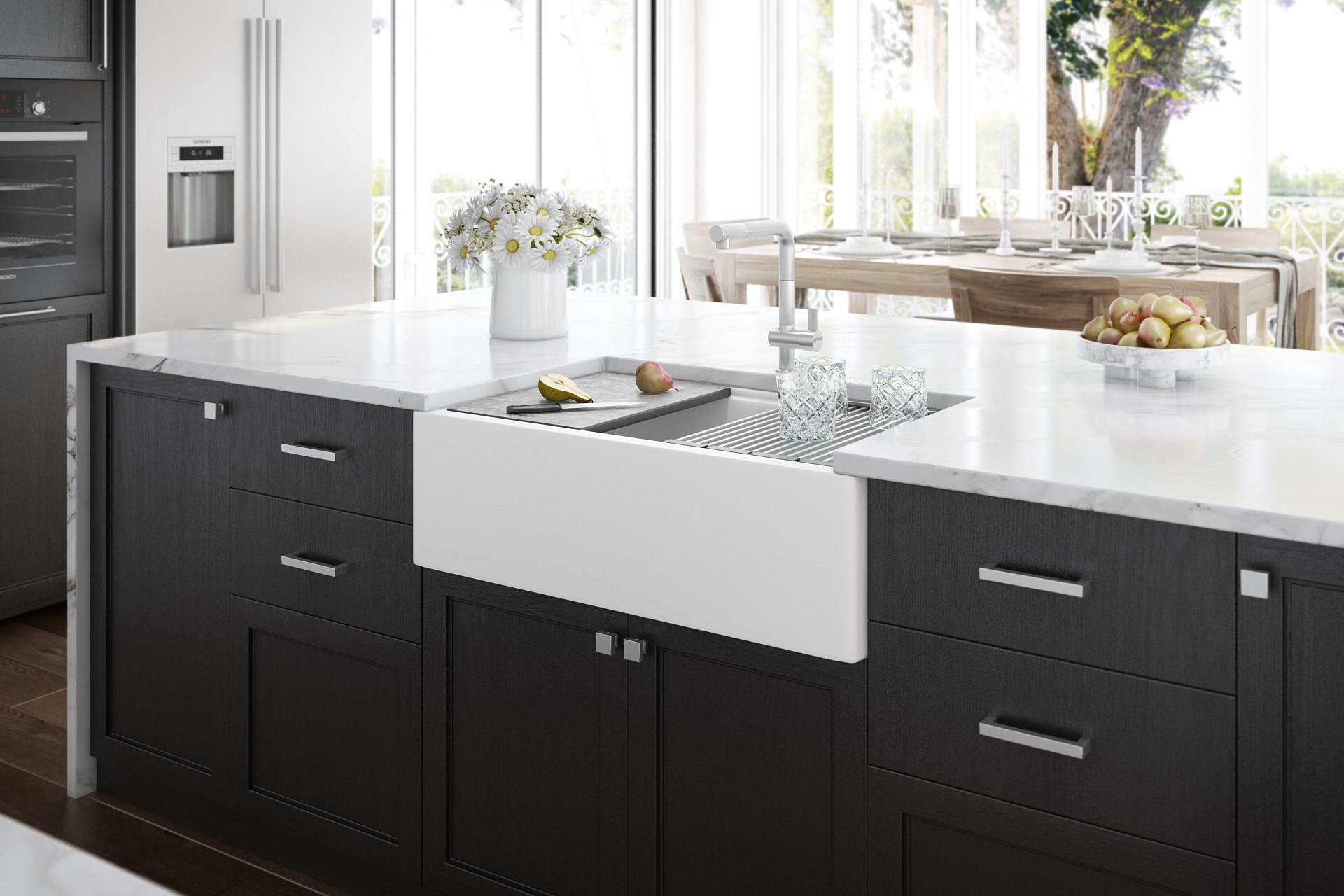 Ruvati RVG1533WH Kitchen-Sinks - View #5