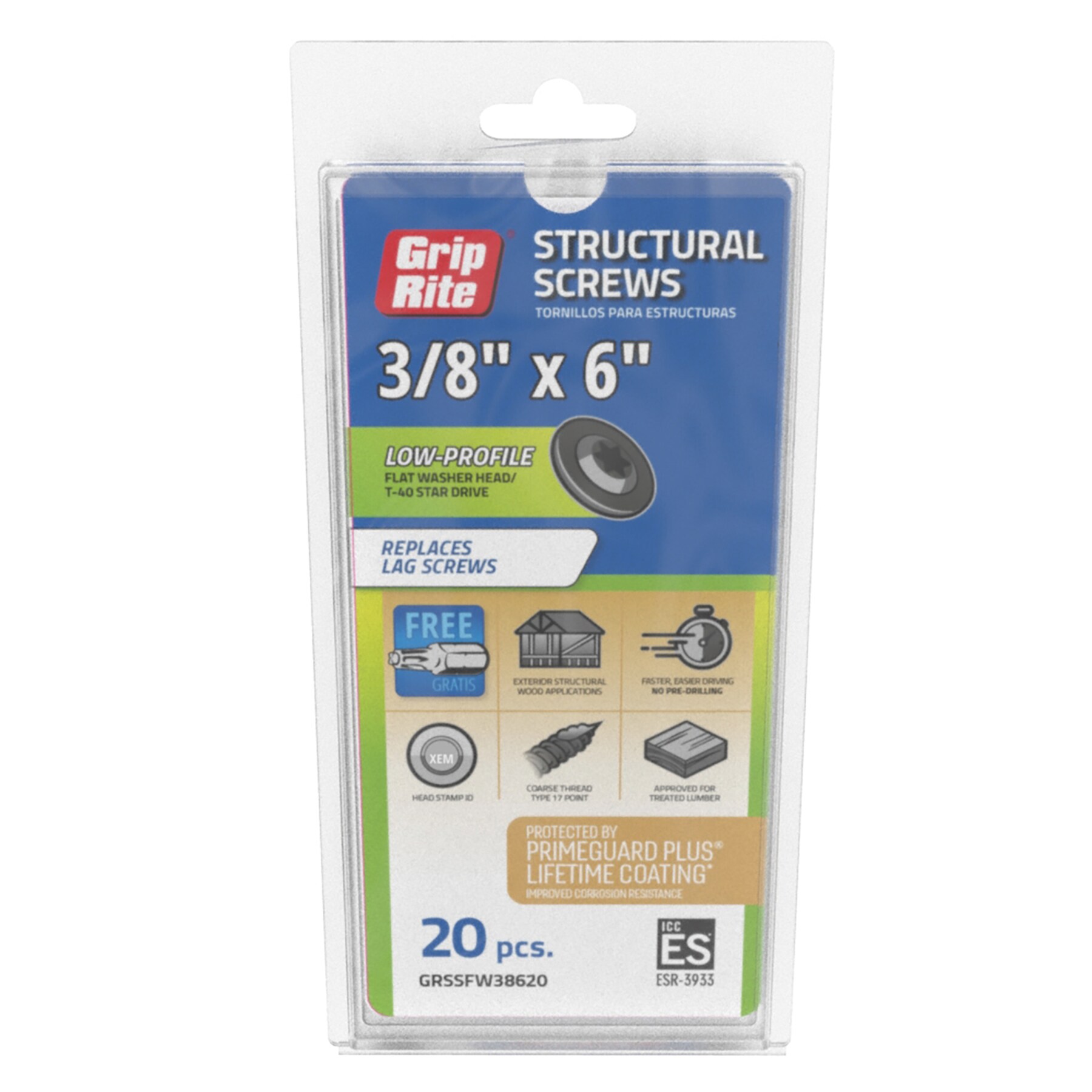Grip-Rite GRSSFW38620 Deck-Screws - View #5