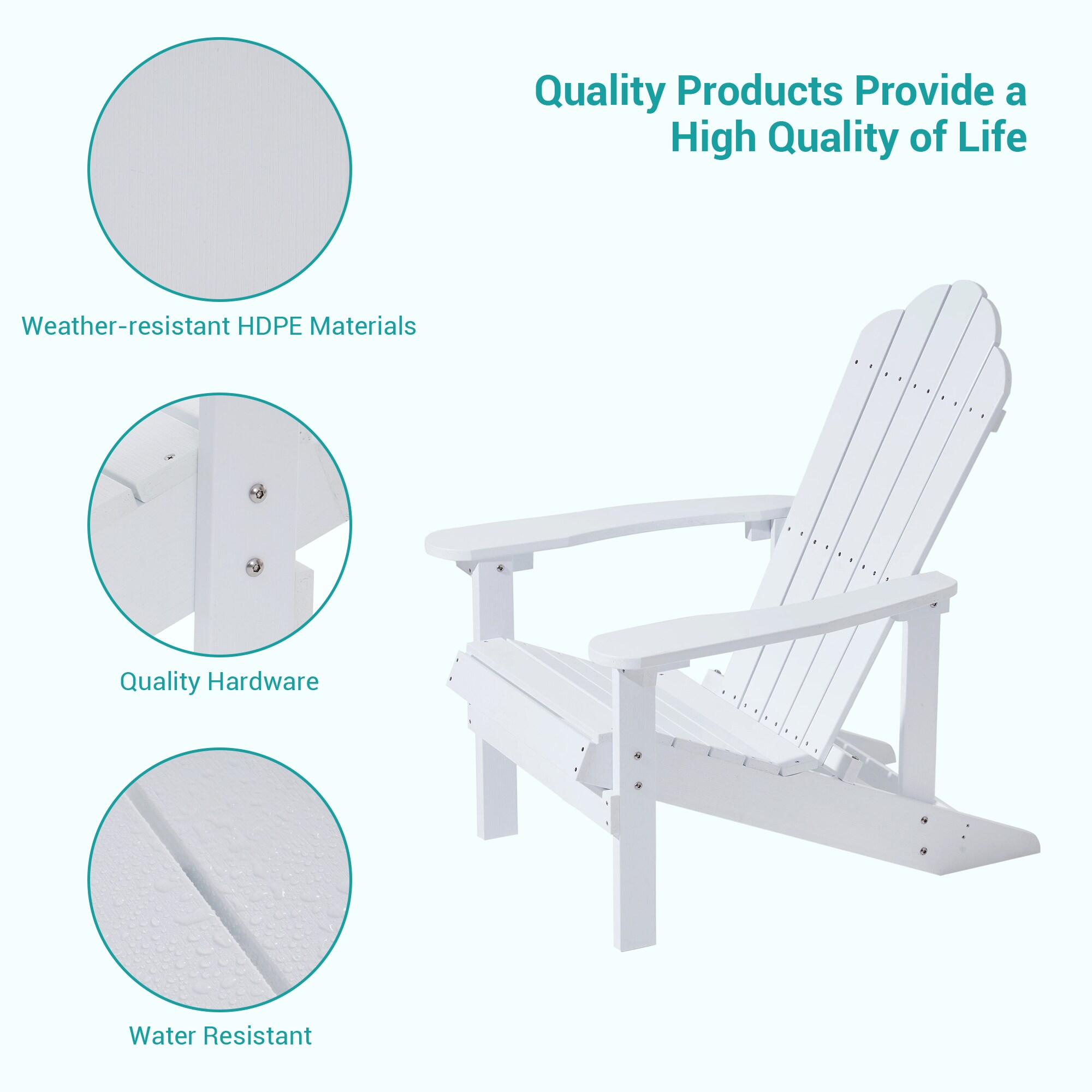 ACEGOSES LW-QW-36WH-4 Patio-Chairs - View #8