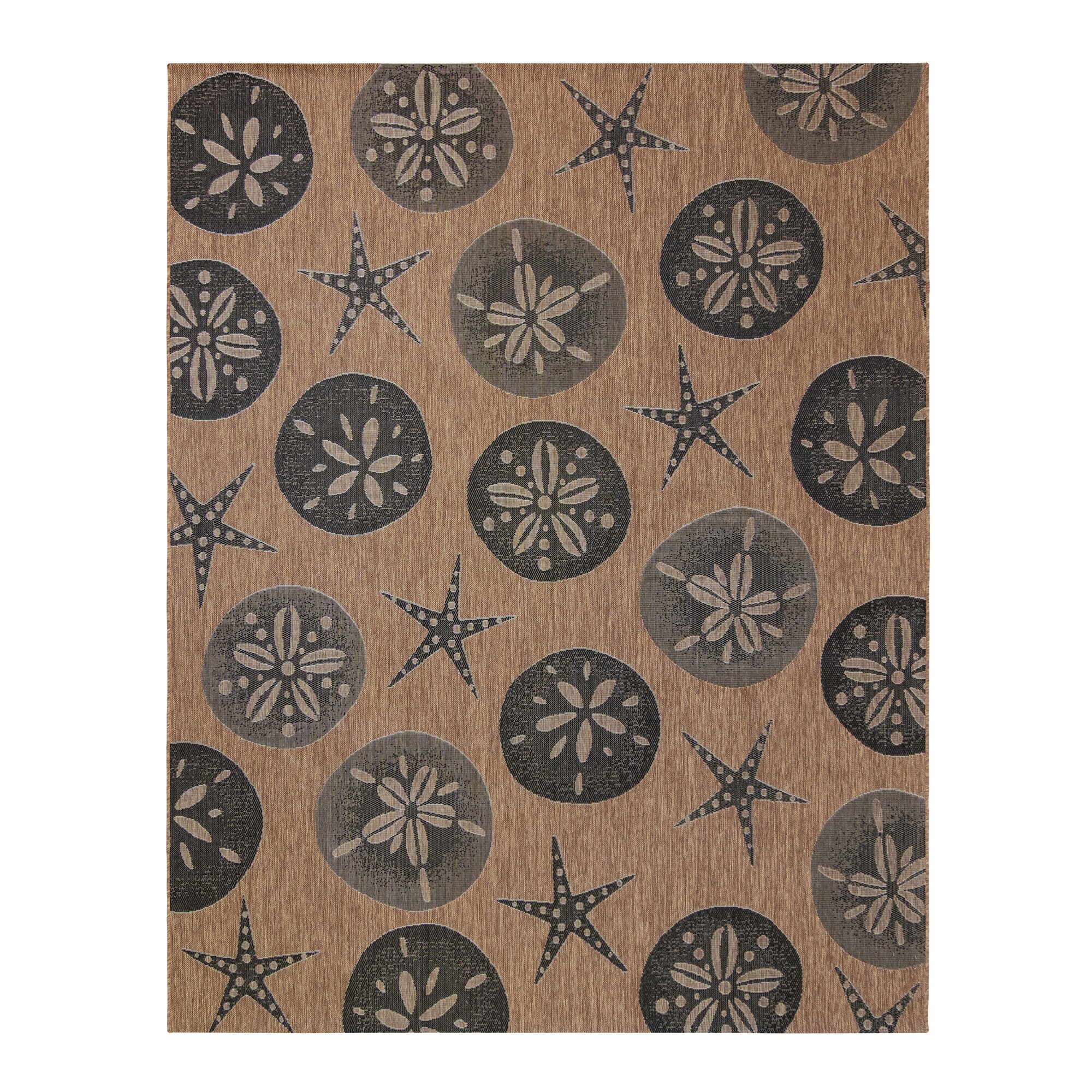 GERTMENIAN 19215 Paseo 8 X 10 (ft) Havana Indoor/Outdoor Abstract Area Rug