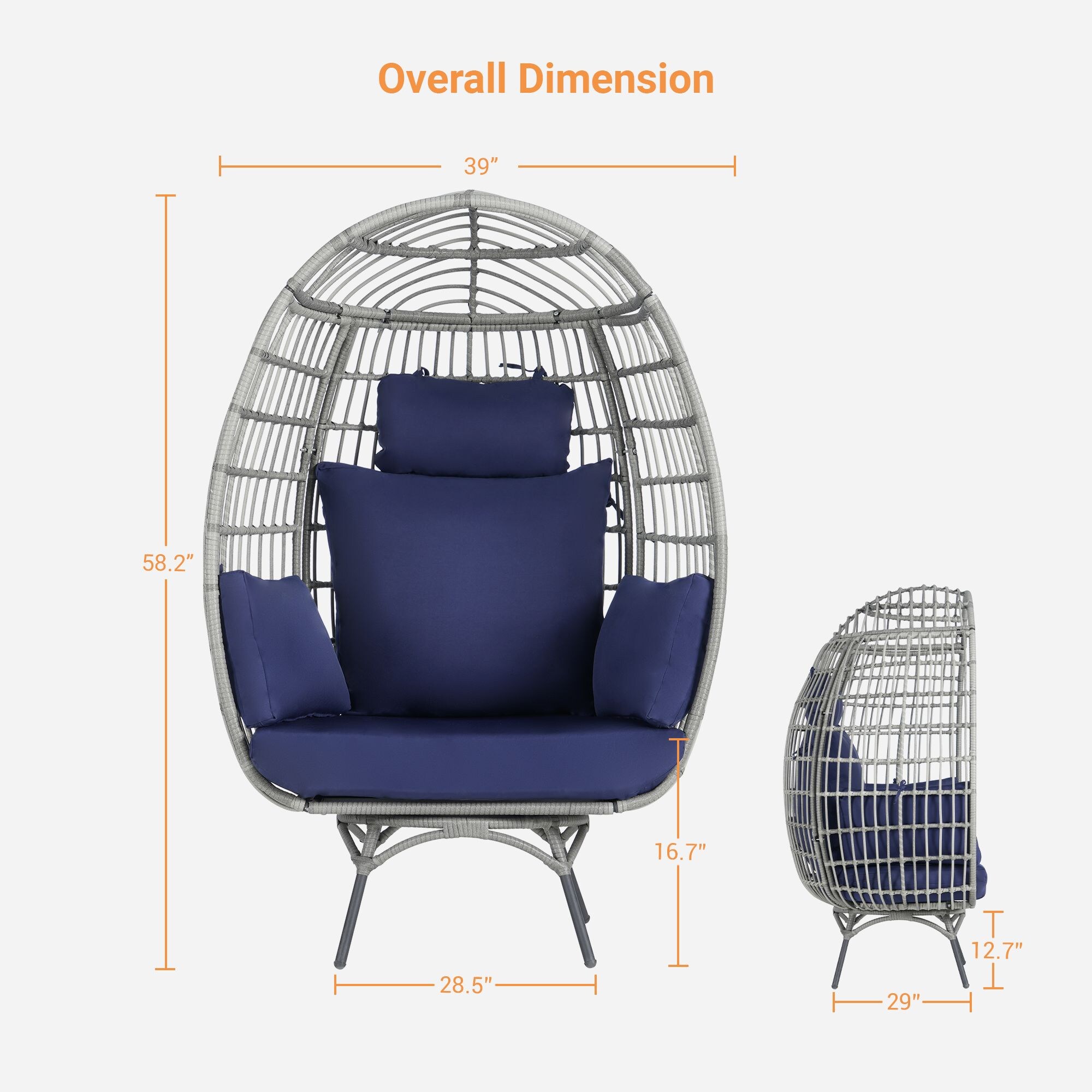 SANSTAR L-RJDC65NY Patio-Chairs - View #2