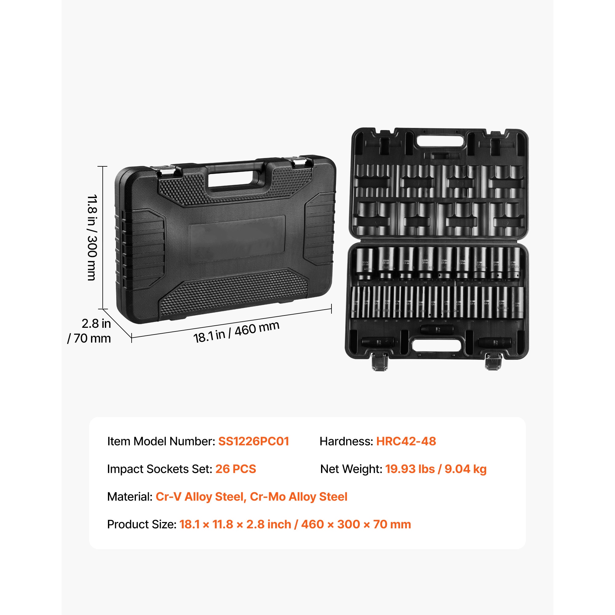 SVOPES SVOPESCJTTZJ116802V0 Impact-Socket-Sets - View #8