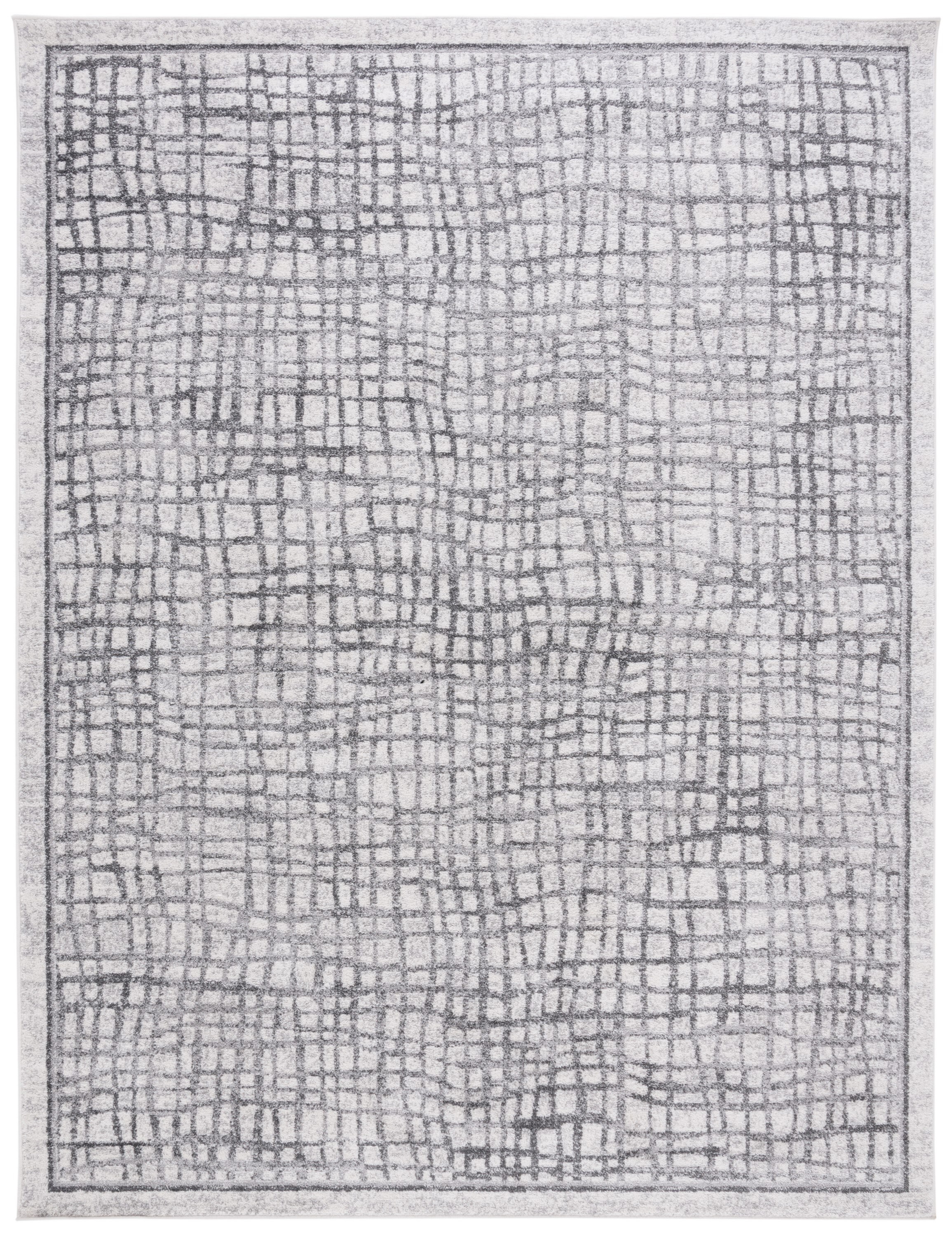 Greyleigh Connie Gray Area Rug, Size: Rectangle 11' x 15