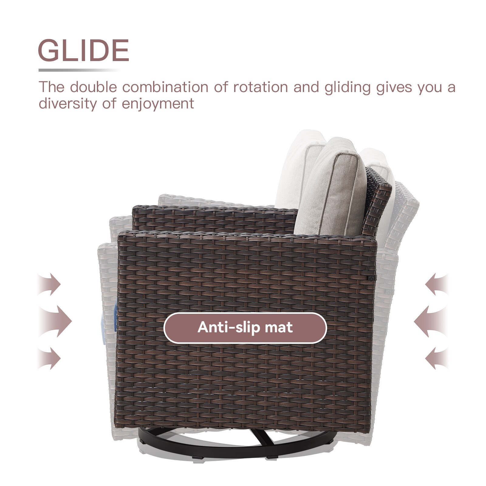 Jeehope PA122122144-2 Patio-Conversation-Sets - View #3