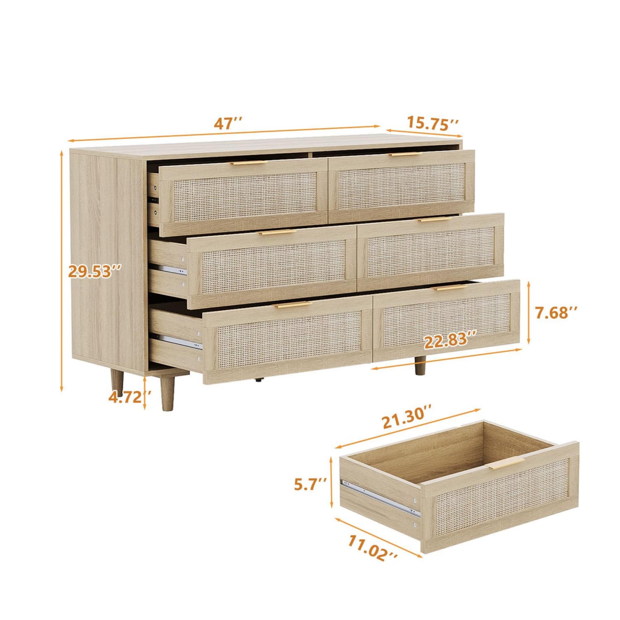 Wudkey L4-BT9B5C dressers - View #2
