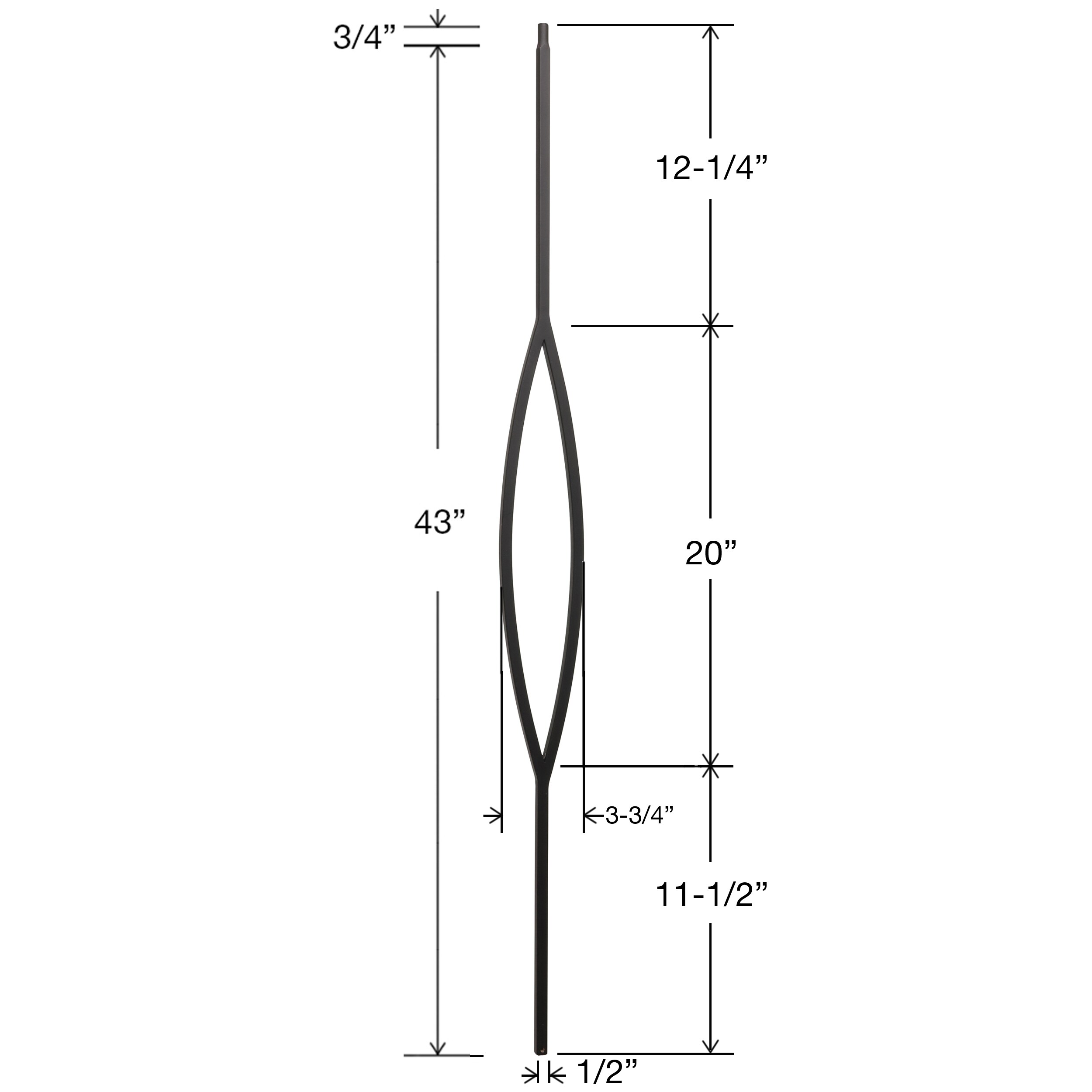 RELIABILT WGT17SB Interior-Stairpart-Balusters - View #9