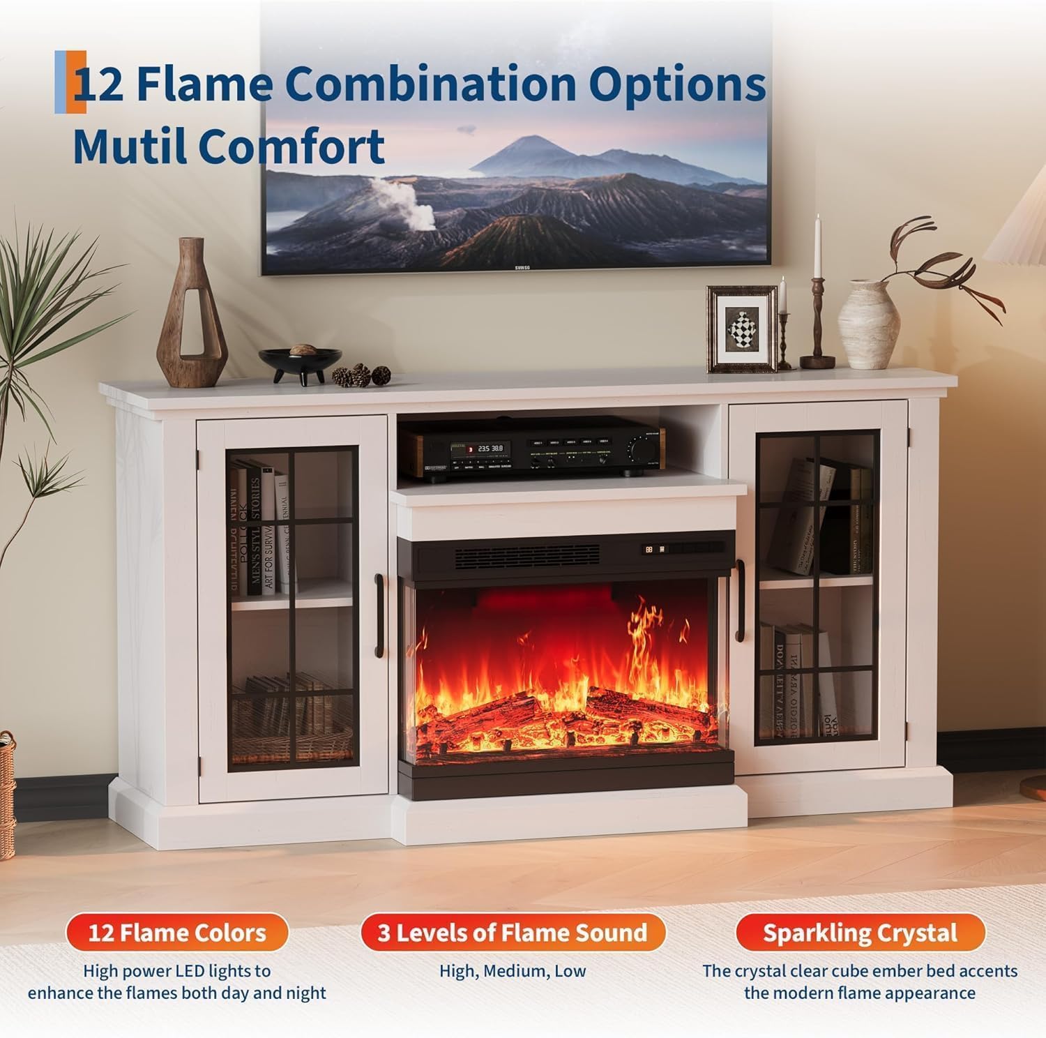 Garvee IWAN-PHK-34J5FXYJ Electric-Fireplaces - View #7