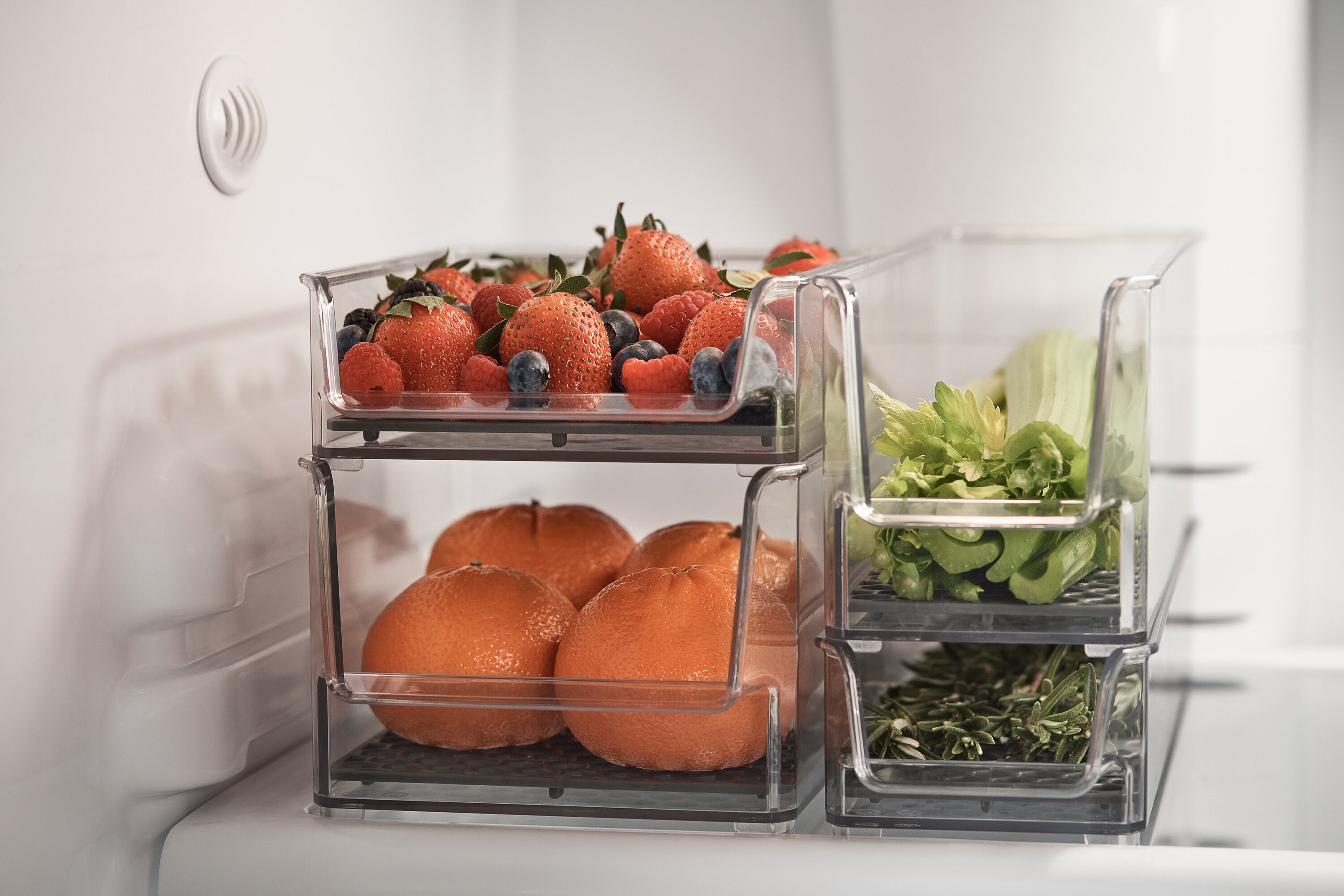  SANNO Vegetable Fruit Storage Containers, Refrigerator