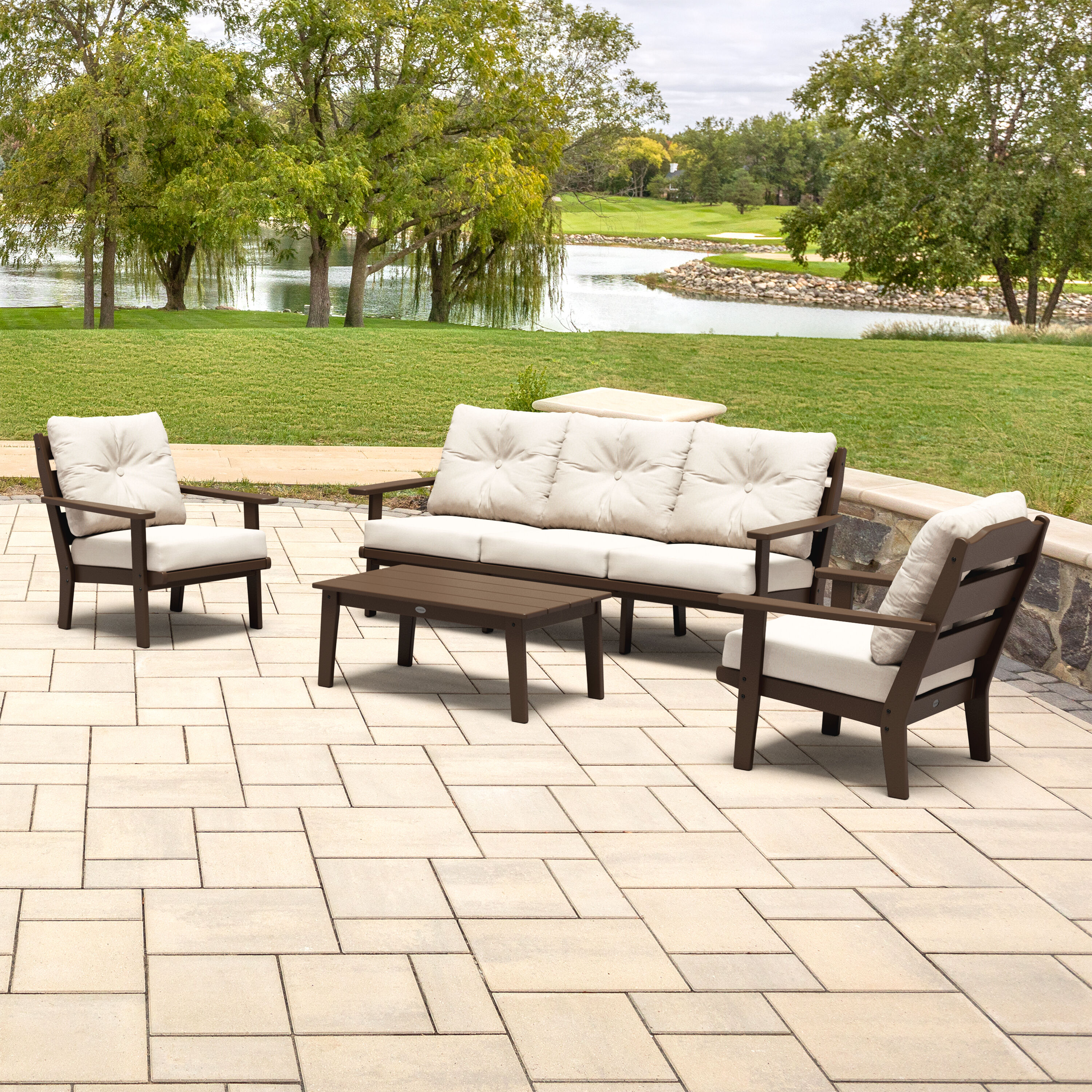 allen + roth by POLYWOOD PWS782-2-MA145999 Patio-Conversation-Sets - View #2