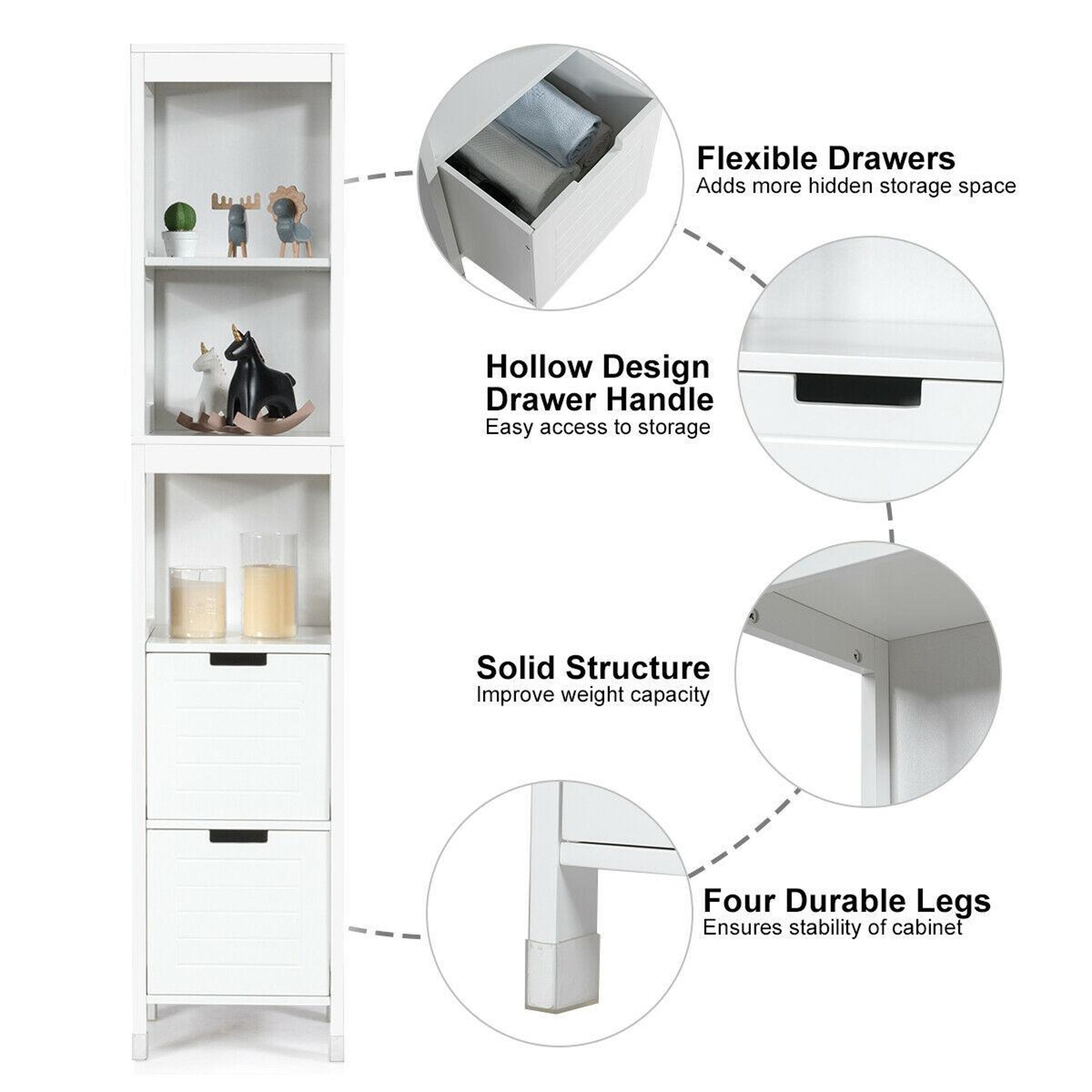 BABOOM BMMP-W61185 Linen-Cabinets - View #7