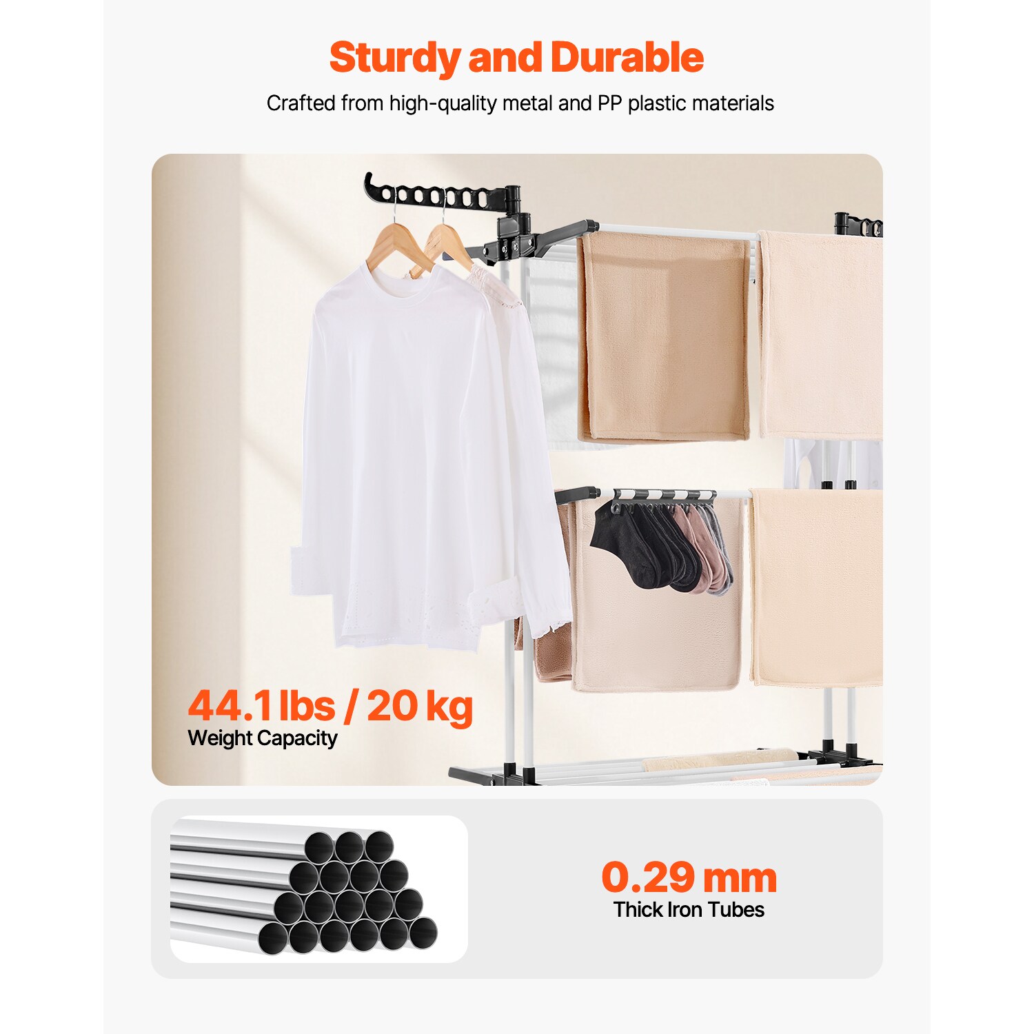 VEVOR SCLDSLYJZFX613615V0 Garment-Racks - View #3