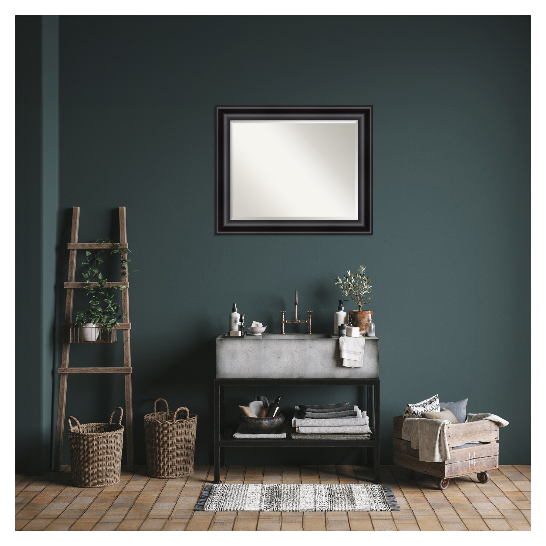 Amanti Art DSW4593608 Framed-Bath-Mirrors - View #7
