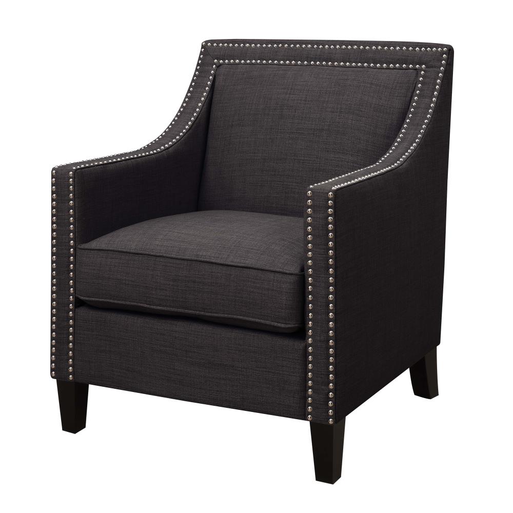 Picket House Furnishings Emery Modern Charcoal Accent Chair in the