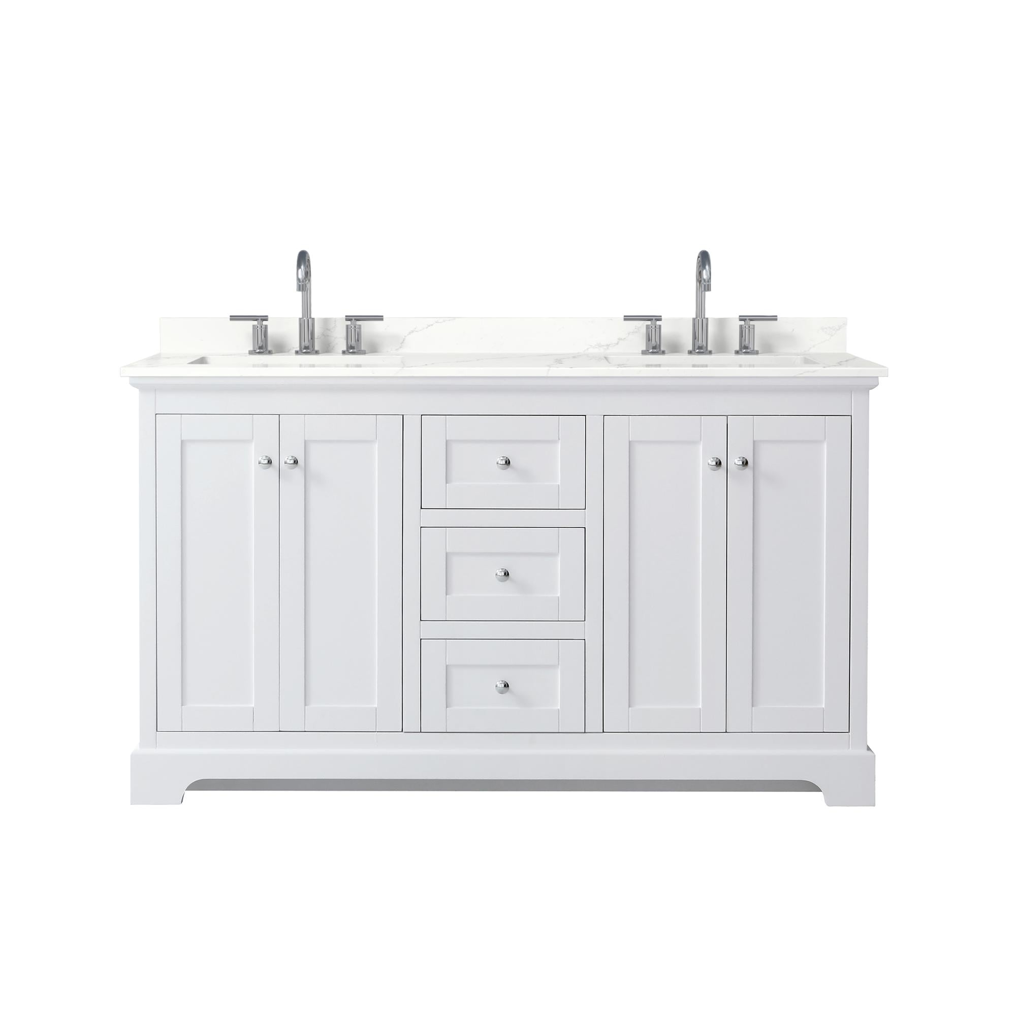 Wyndham Collection WCV232360DWHGTUS3MXX Bath-Vanity-Combo - View #2