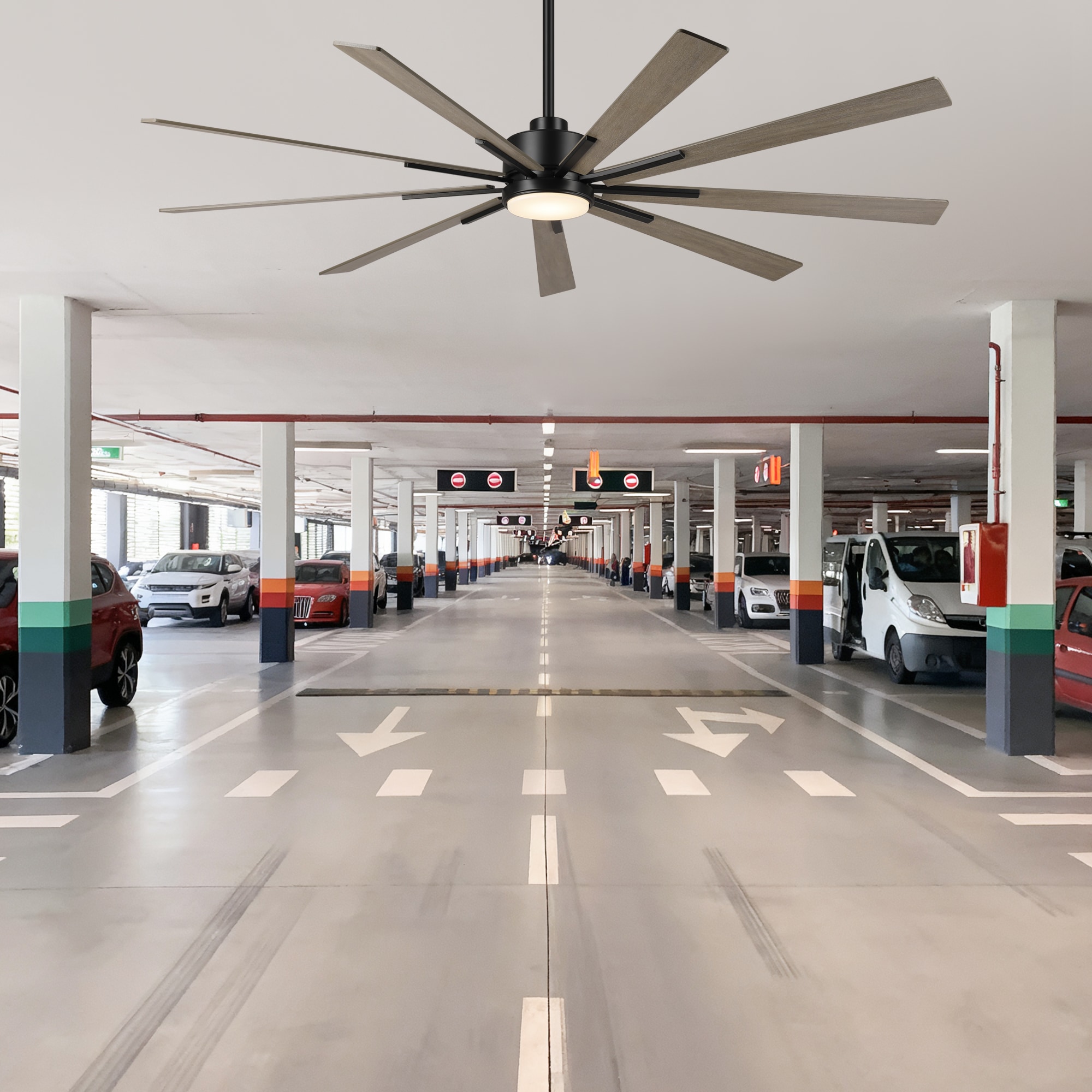 Parrot Uncle F8009BK Ceiling-Fans - View #2