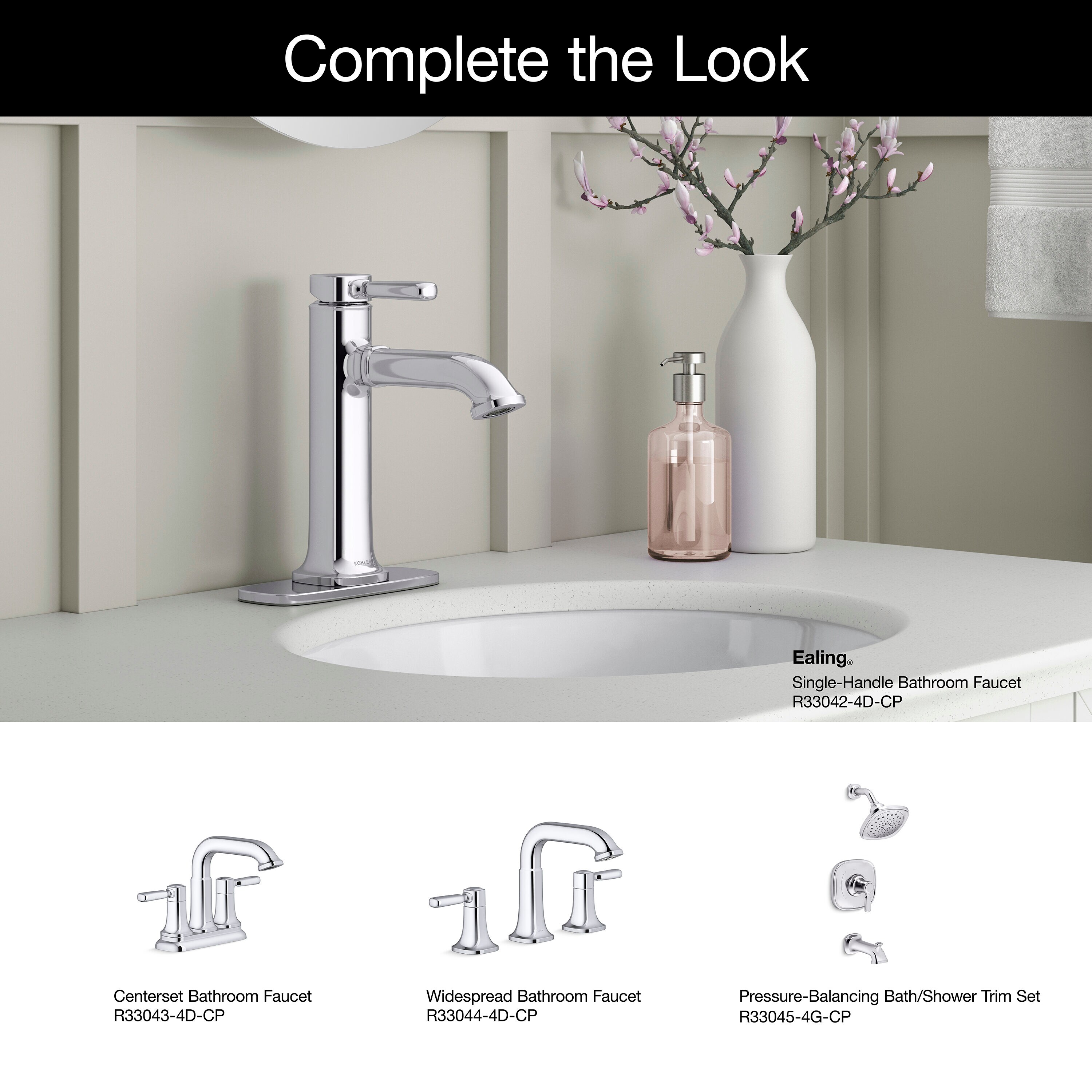 KOHLER Ealing Vibrant Brushed Nickel 2-handle Widespread WaterSense orders Low-arc Bath