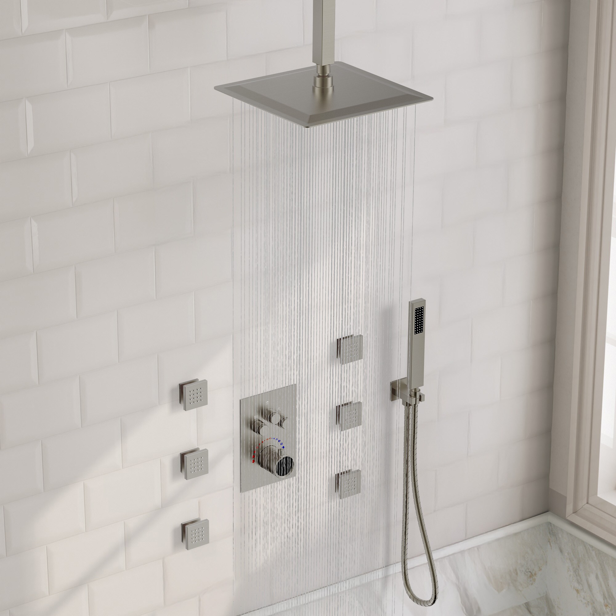 GRANDJOY SGF10GJ-06-BN12 Tub-Shower-Faucets - View #2