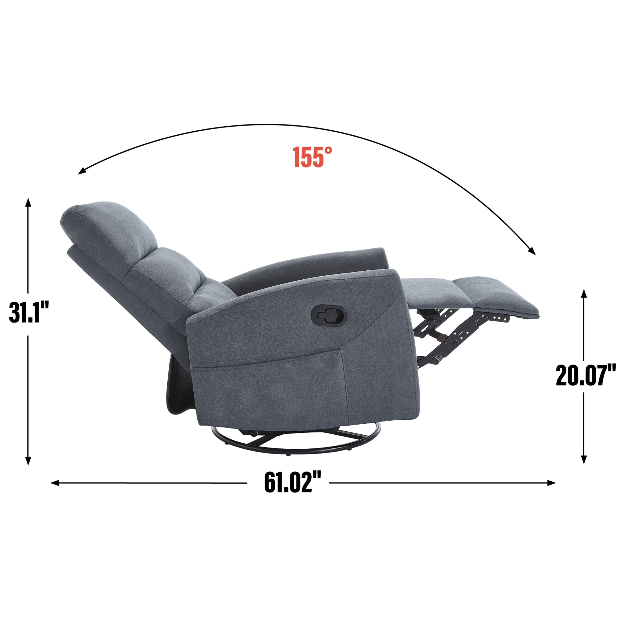 Sumyeg WF-SF8052B recliners - View #10