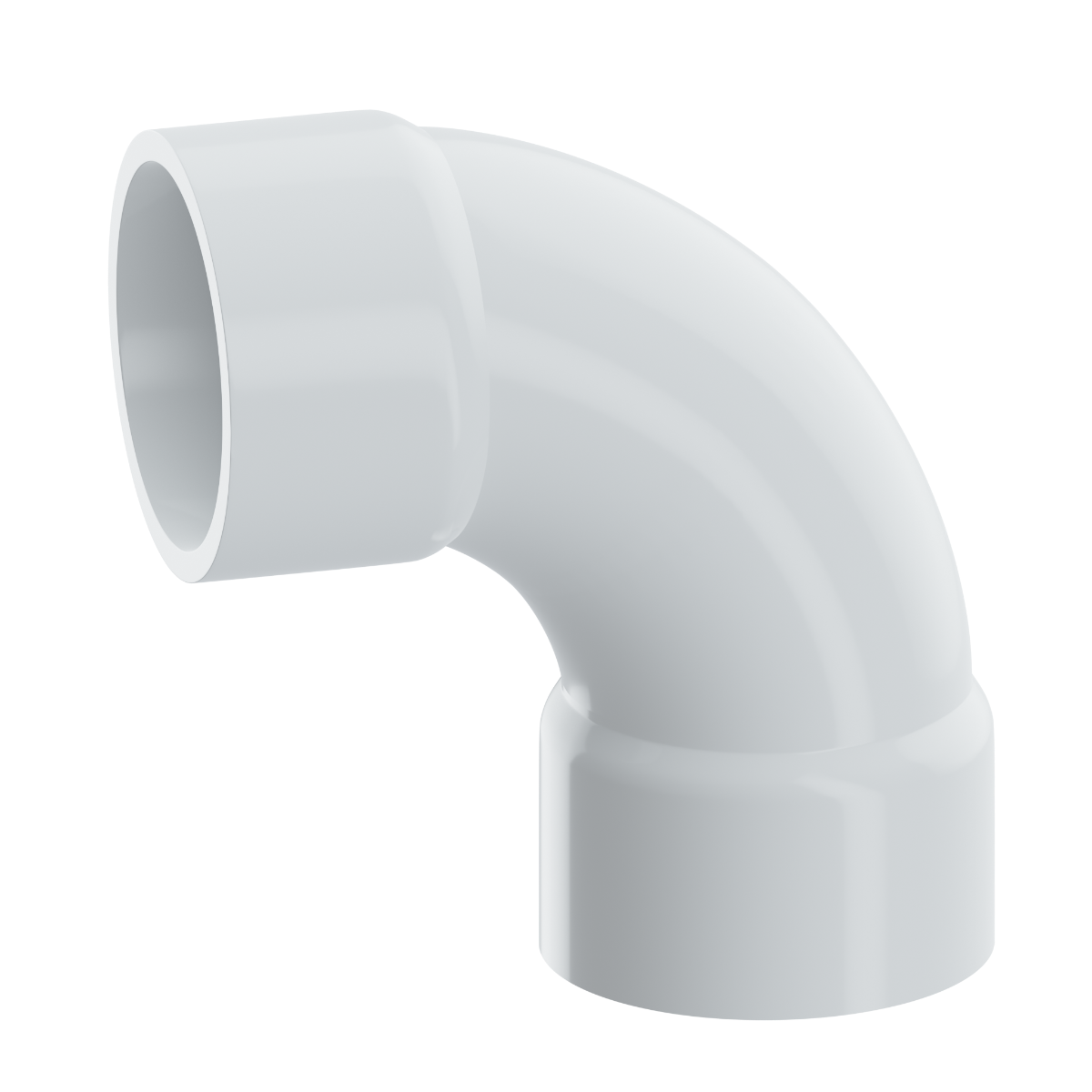 Dura Plastics L406-020 2-in 90-Degree Schedule 40 PVC Elbow