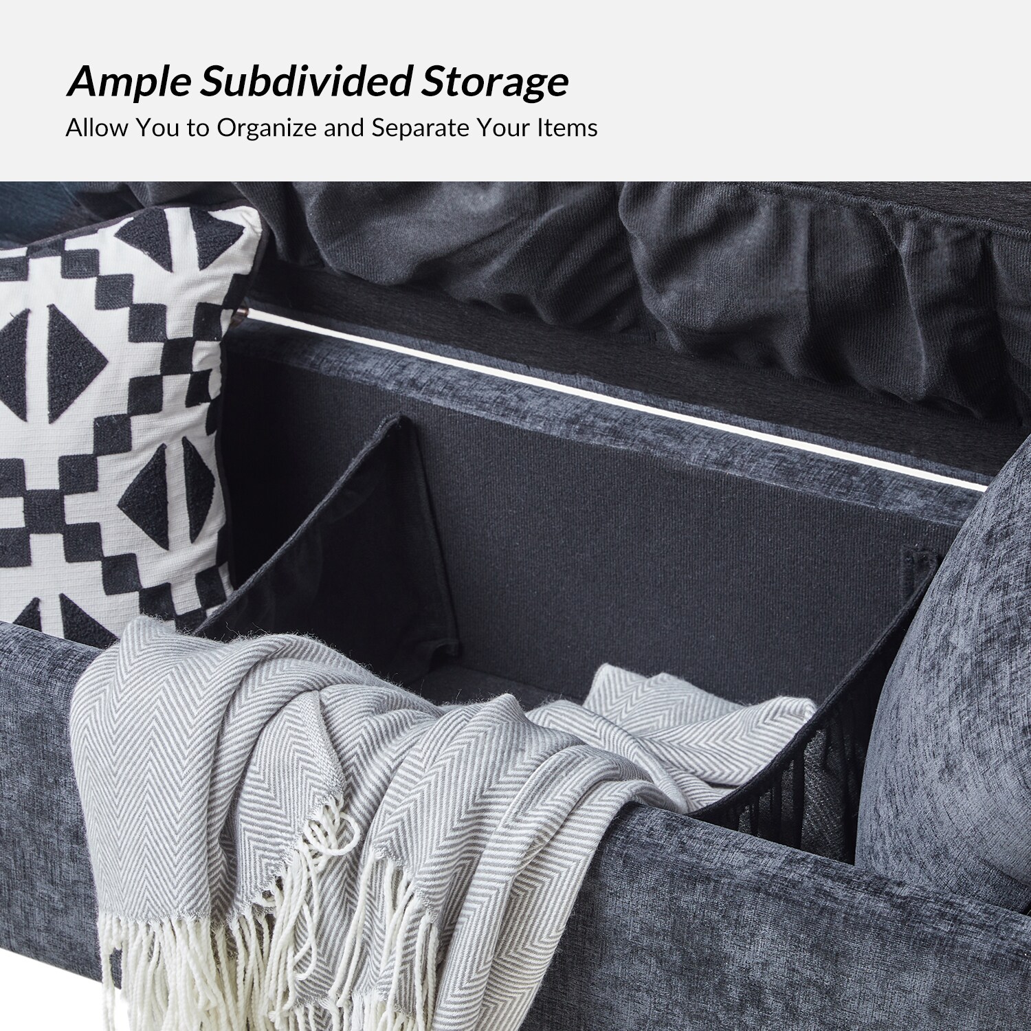 14 Karat Home BEM0876-BLK bench - View #4
