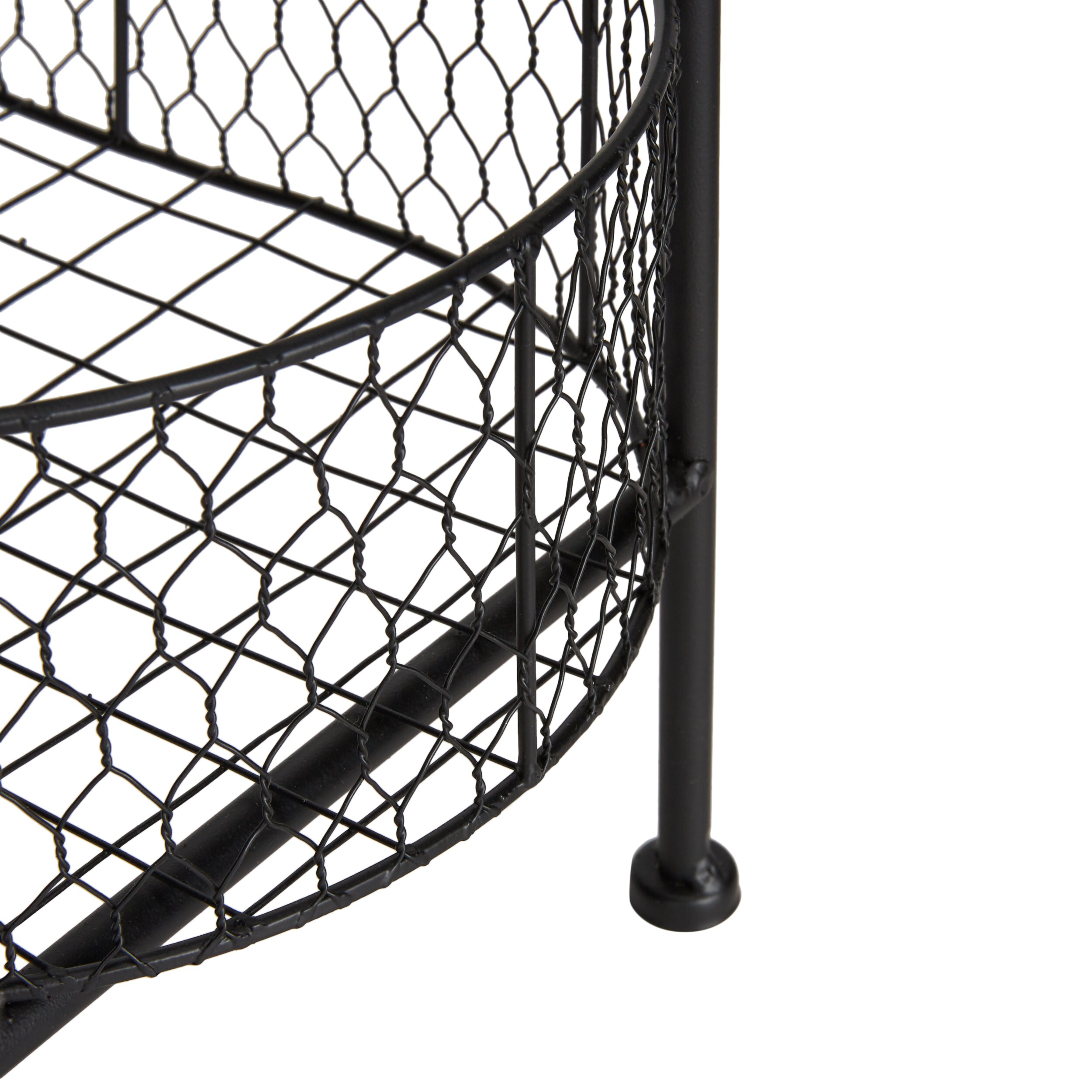 Grayson Lane Black Metal Base with Wood Top Rolling Kitchen Cart (41-in x 16-in x 34-in)