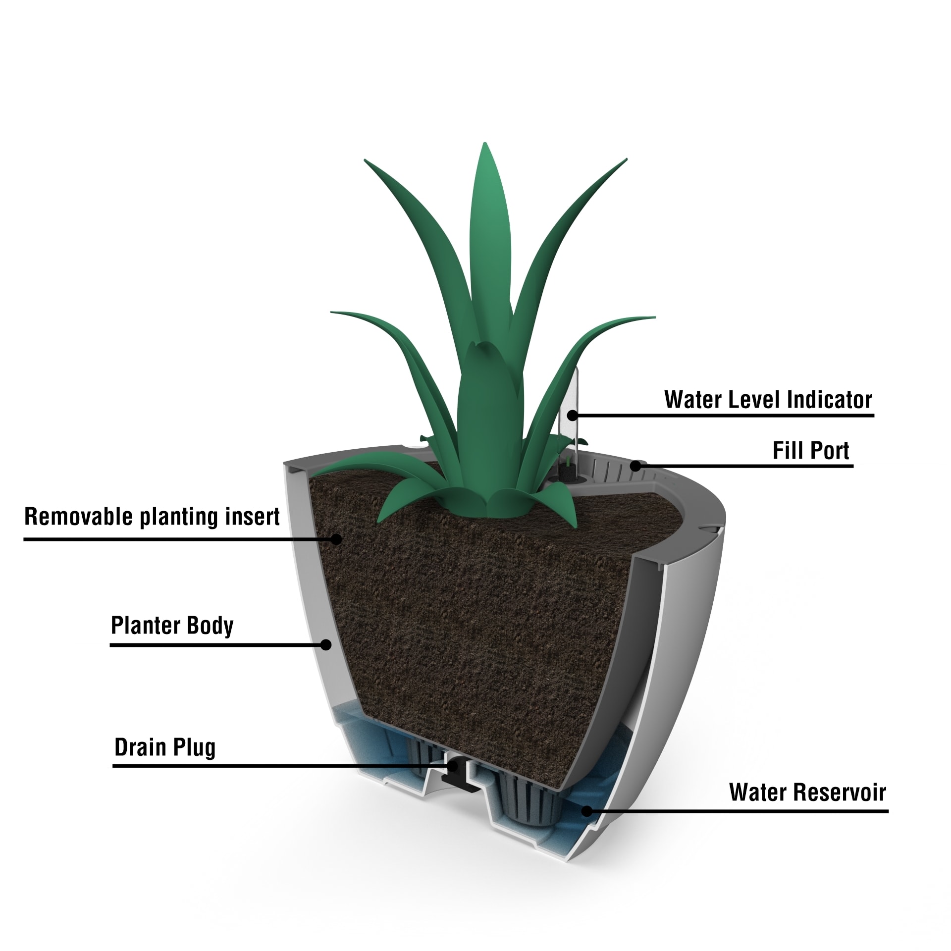 Mayne 3885-B Planter-Window-Box - View #9