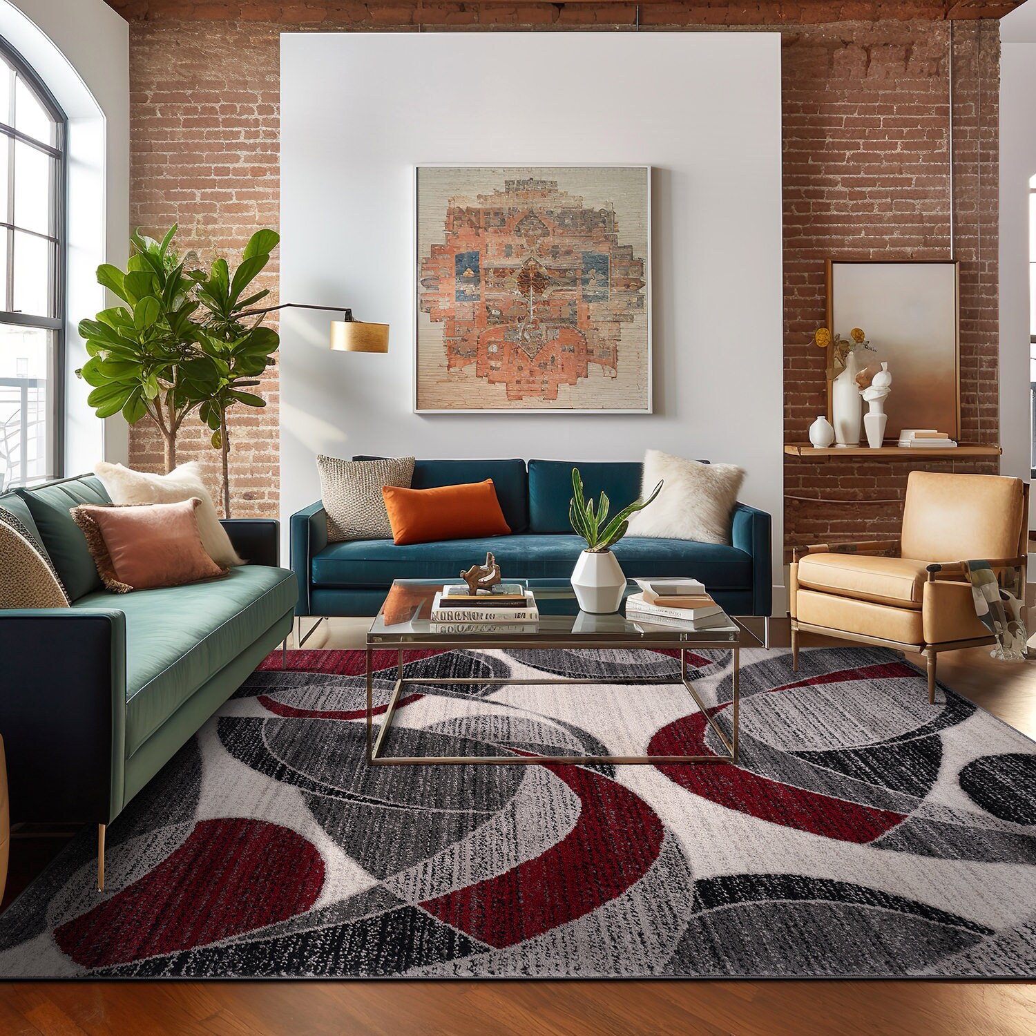 World Rug Gallery 393RED8X10 rugs - View #8